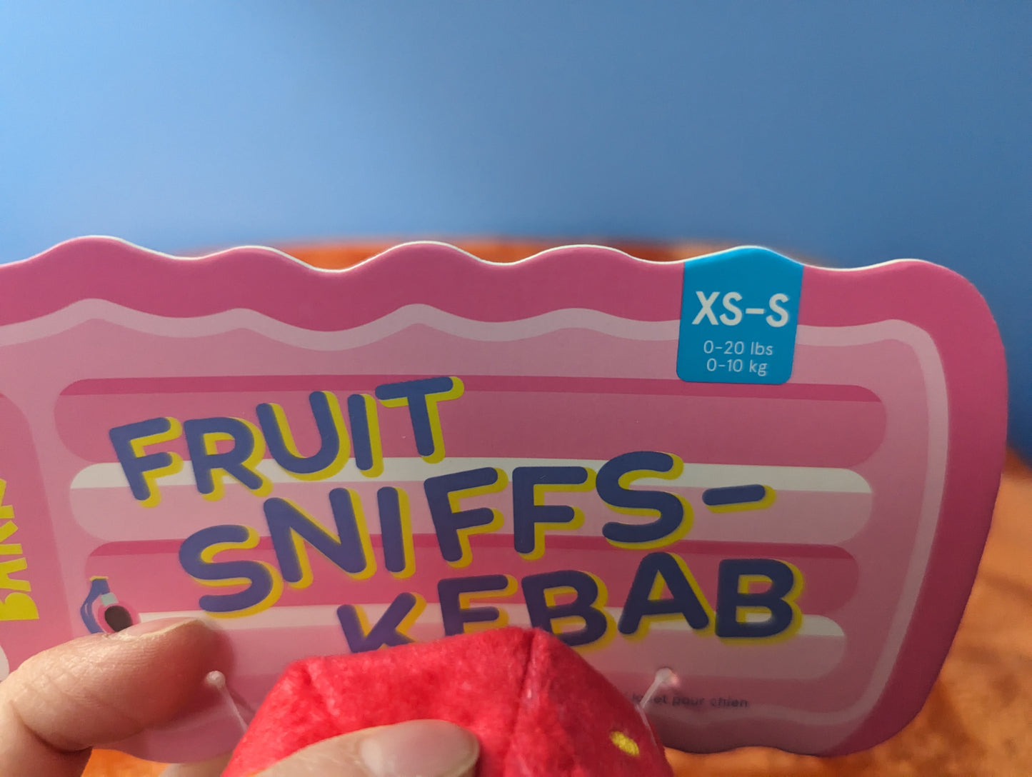 BarkBox Fruit Sniffs Kebab