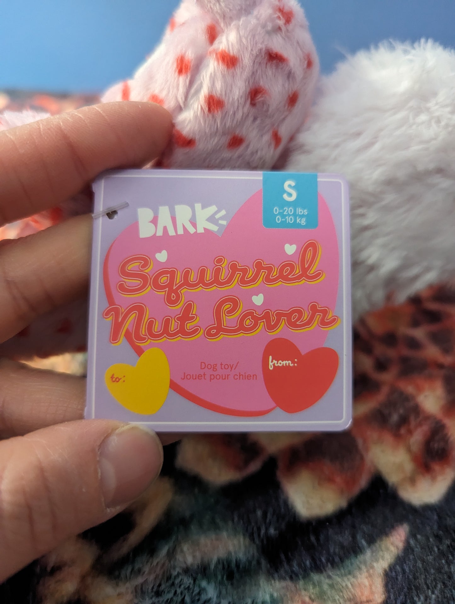 BarkBox Squirrel Nut Lover