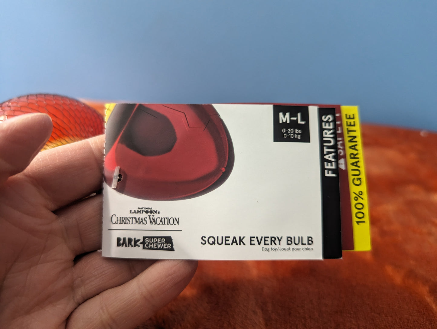 BarkBox squeak every bulb