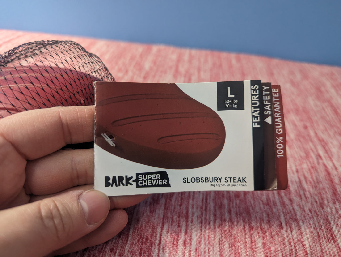 BarkBox slobsbury steak