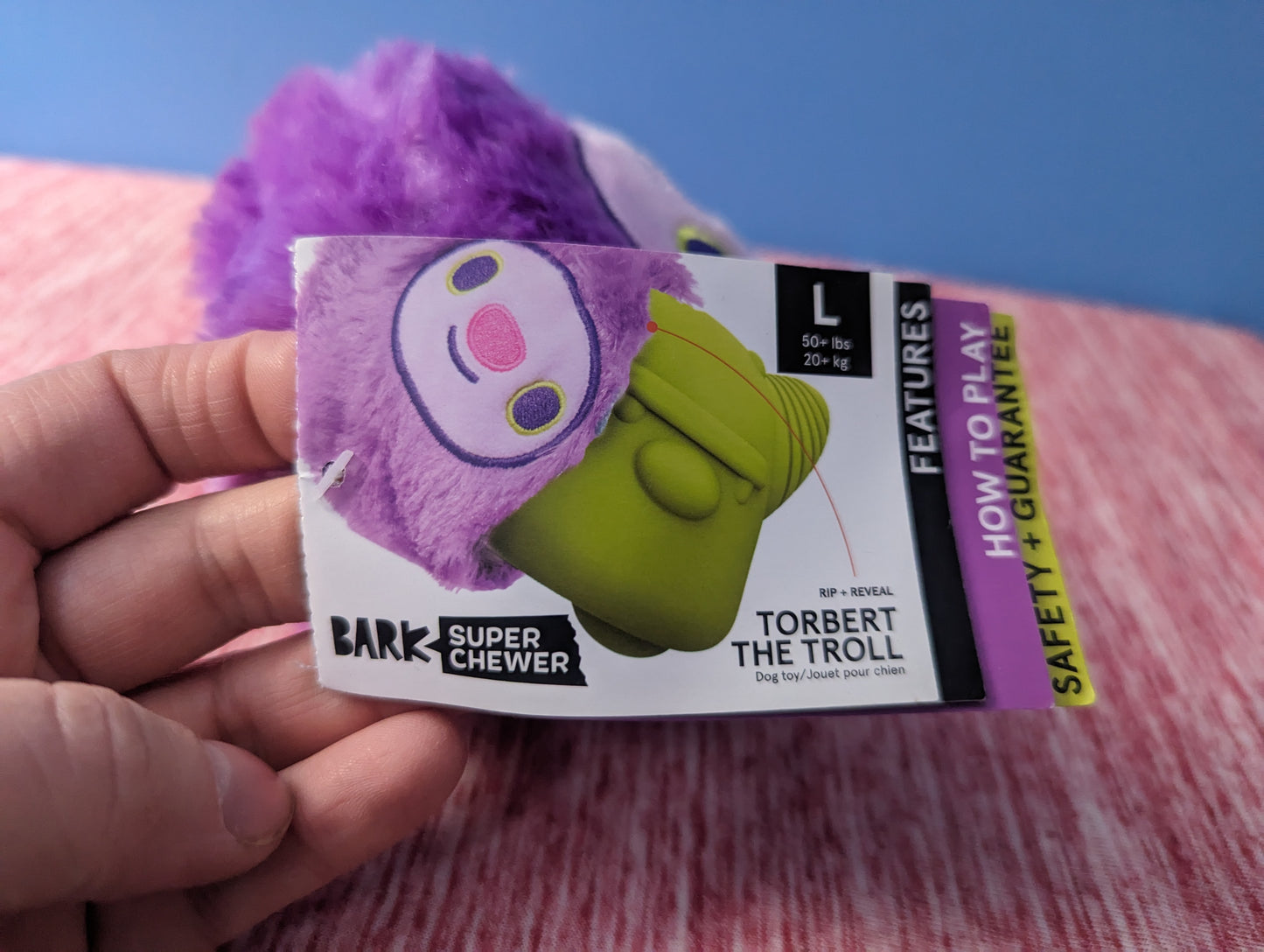 BarkBox torbert the troll