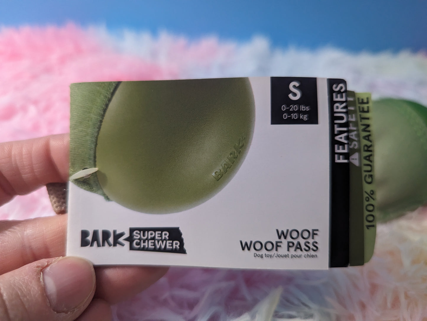 BarkBox woof woof pass
