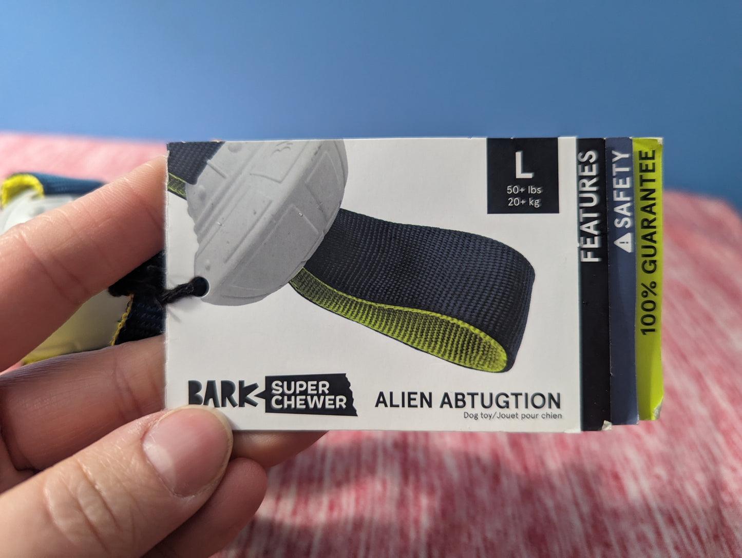 BarkBox alien abtugtion