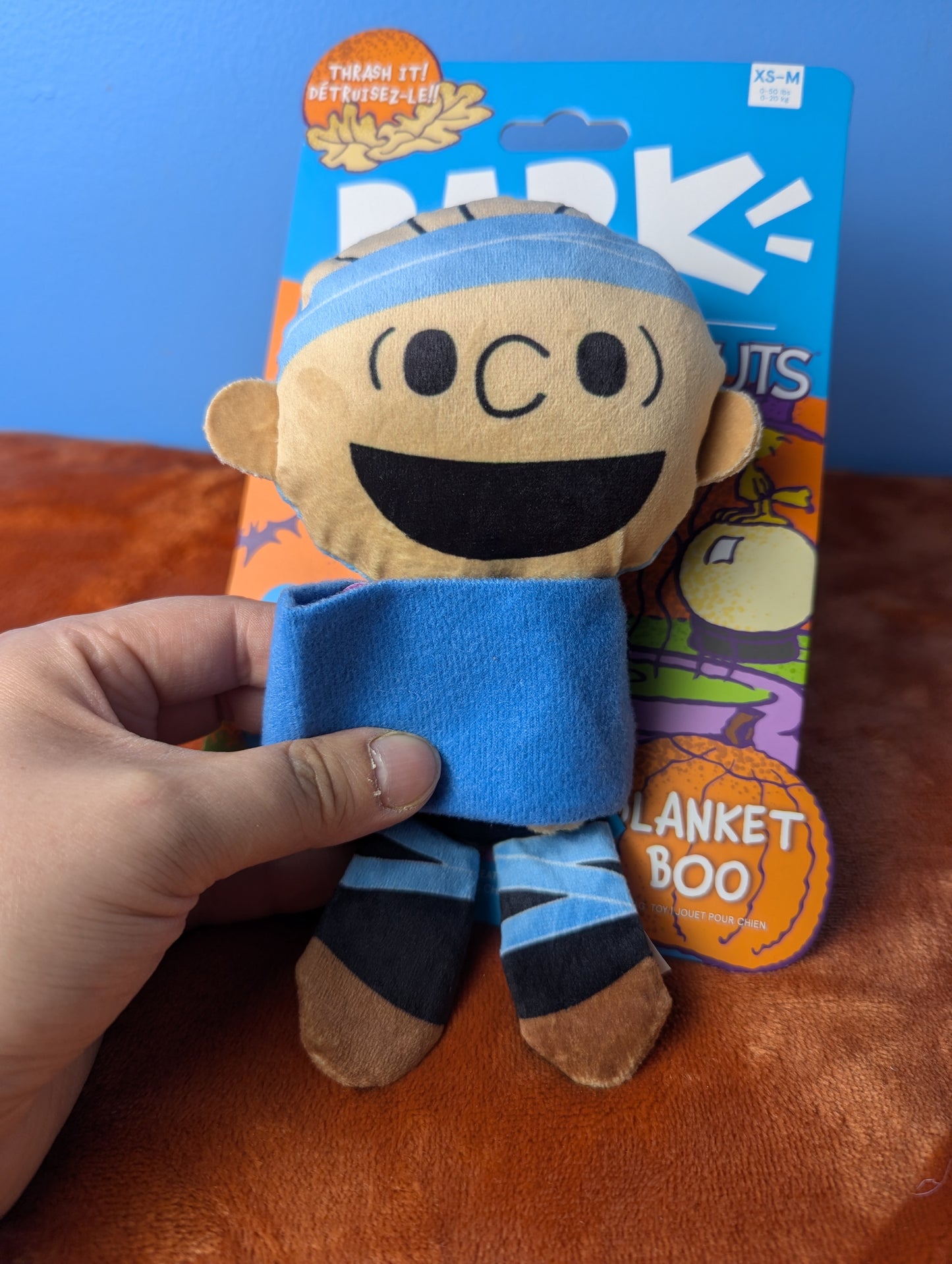 Barkbox blanket Boo