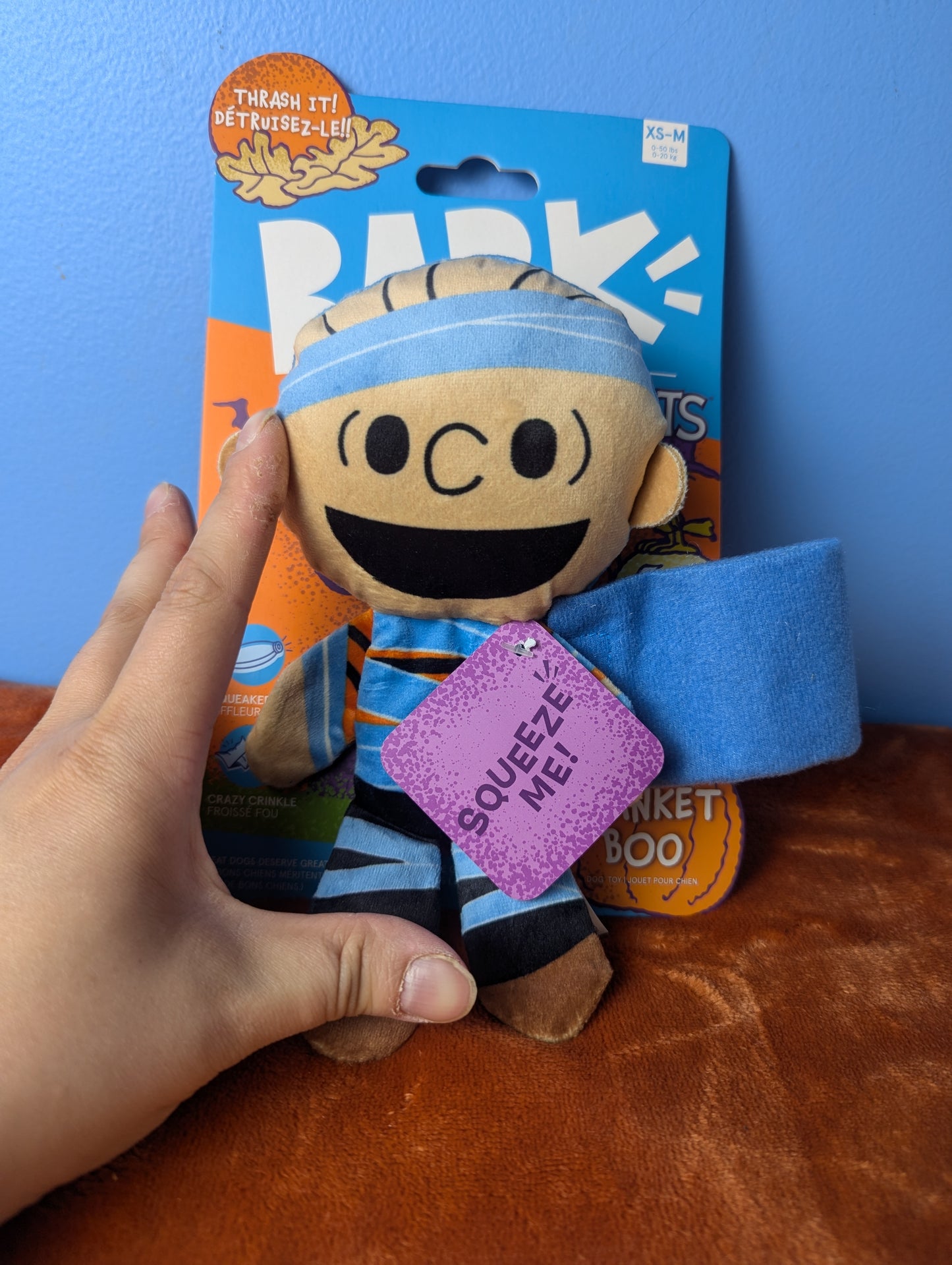 Barkbox blanket Boo