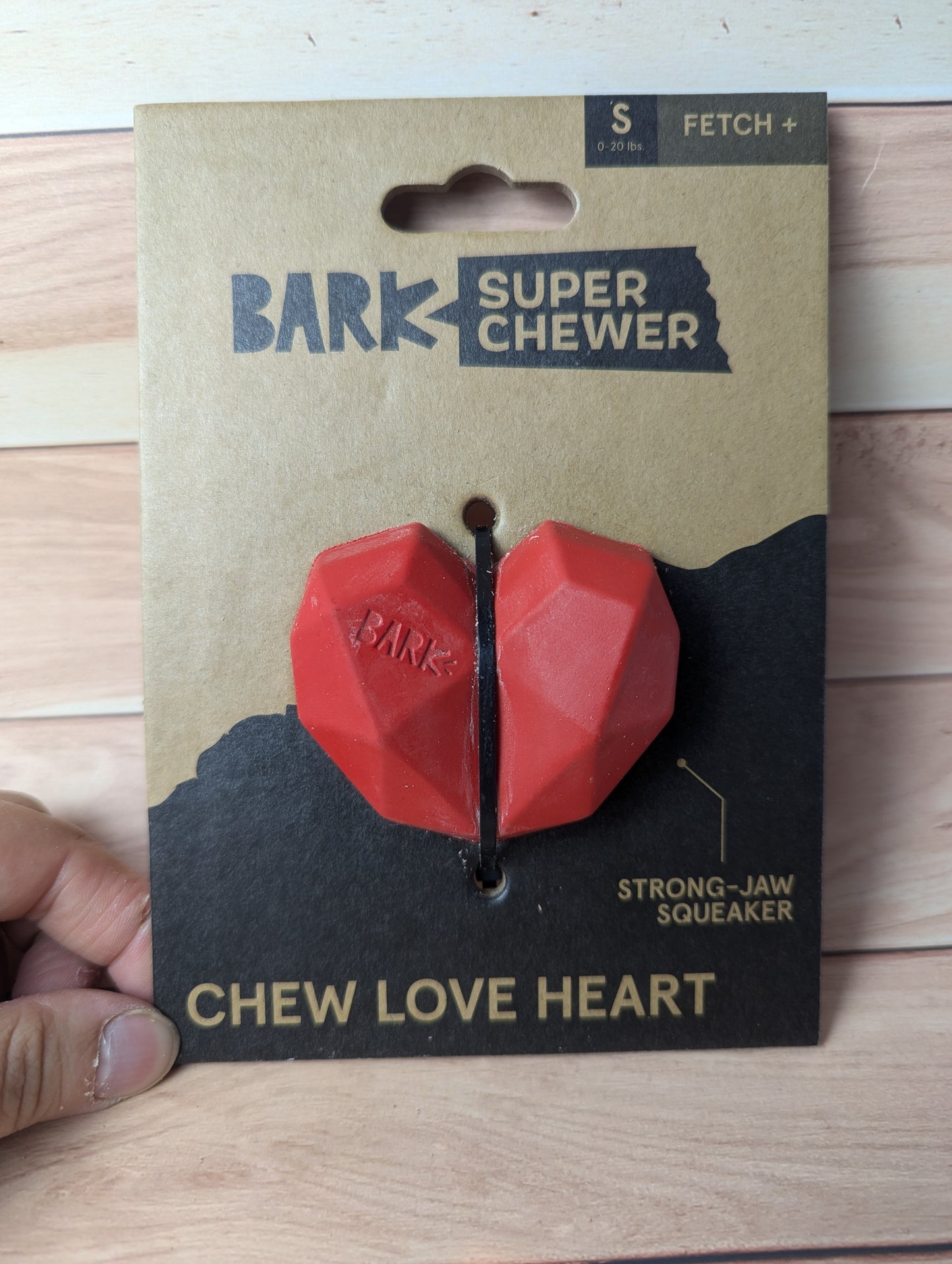 Barkbox chew love heart