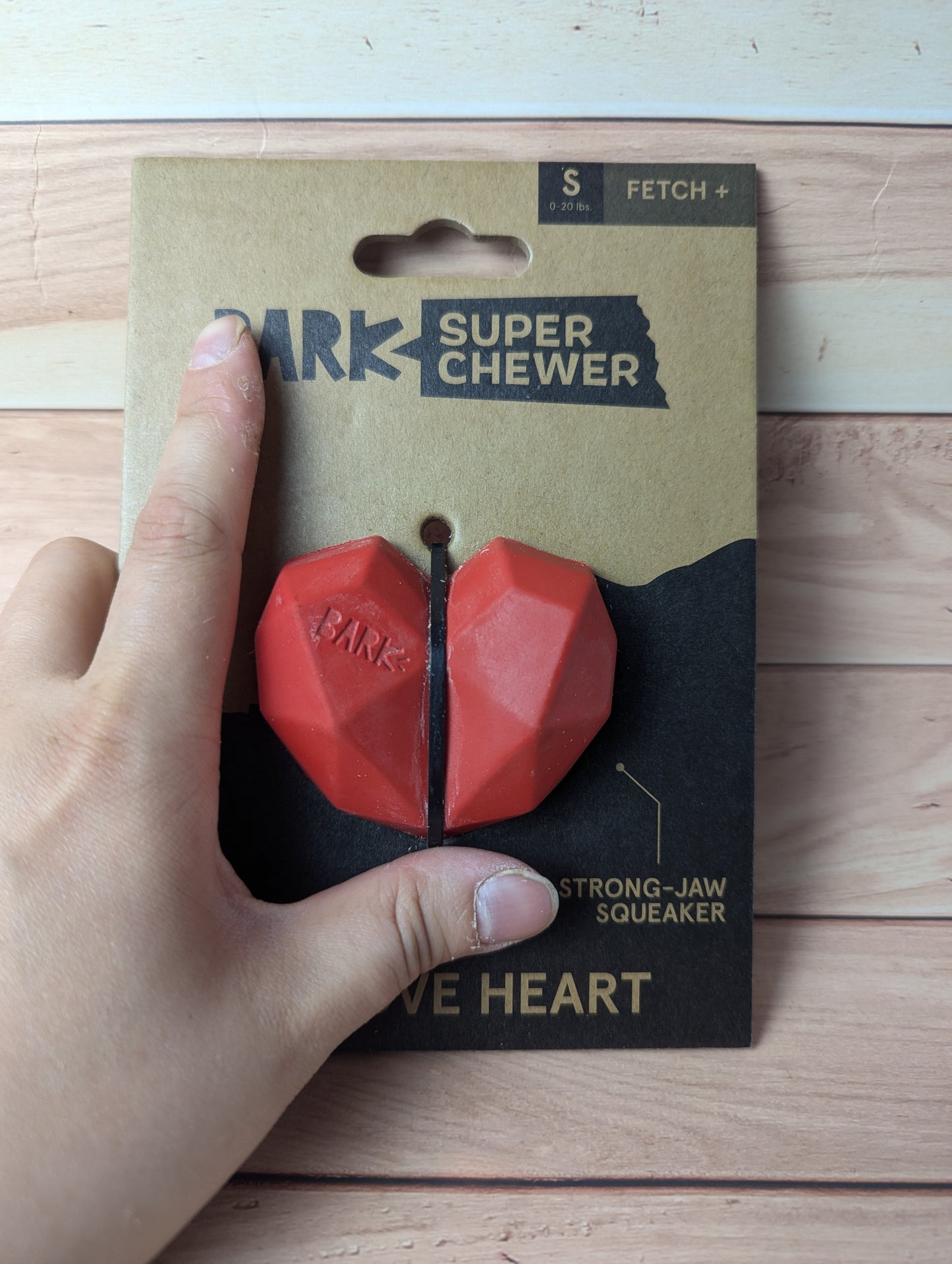 Barkbox chew love heart