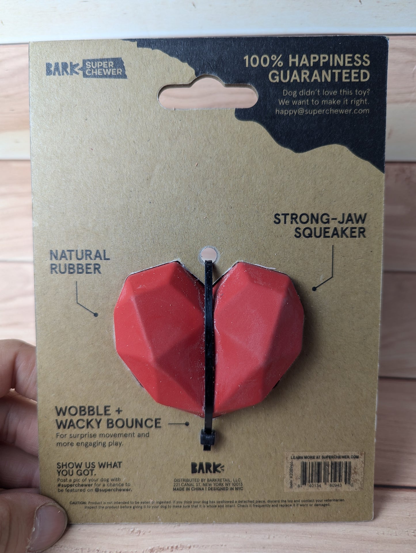 Barkbox chew love heart