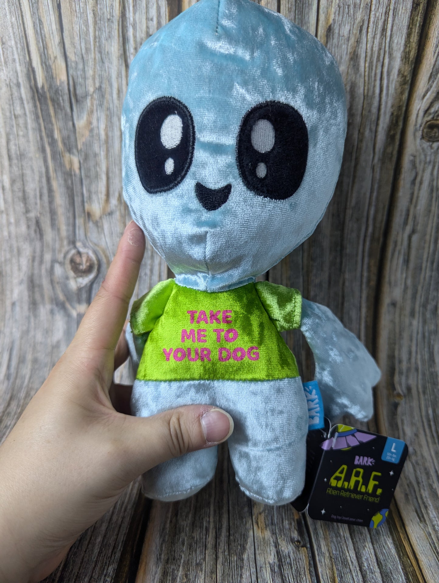 BarkBox A. R. F. Alien retriever friend