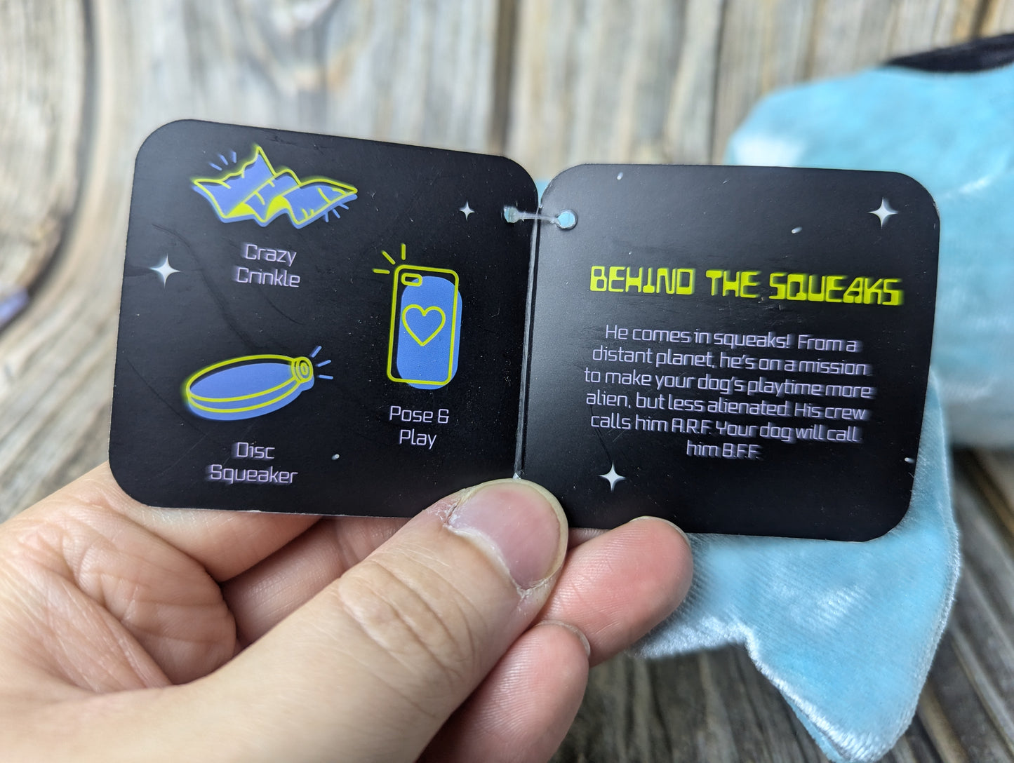 BarkBox A. R. F. Alien retriever friend
