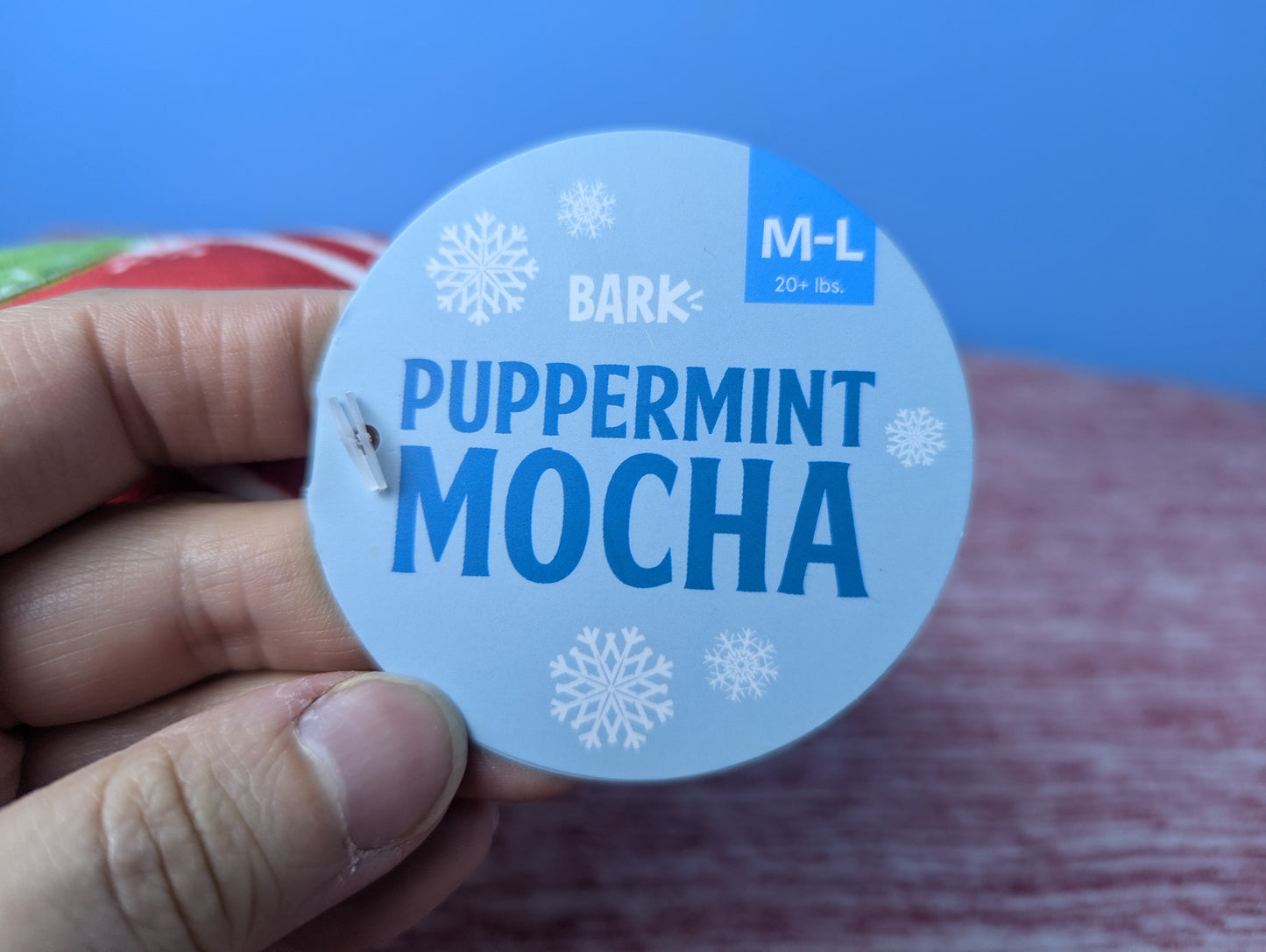 BarkBox puppermint mocha