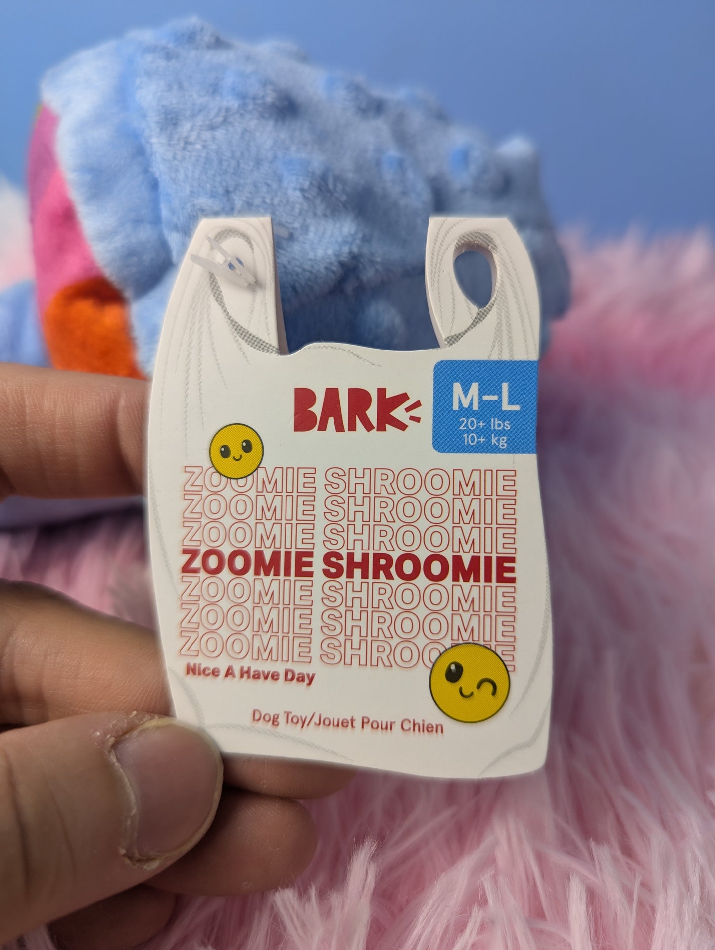 BarkBox zoomie shroomie