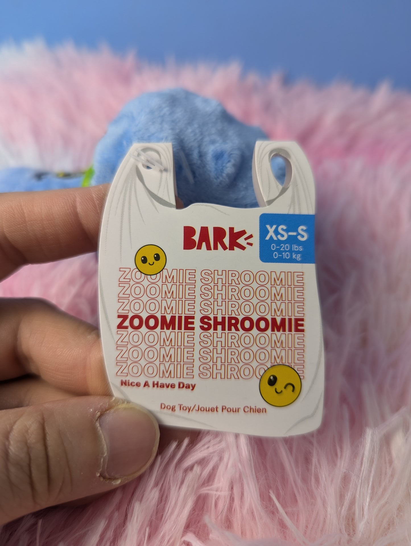 BarkBox zoomie shroomie