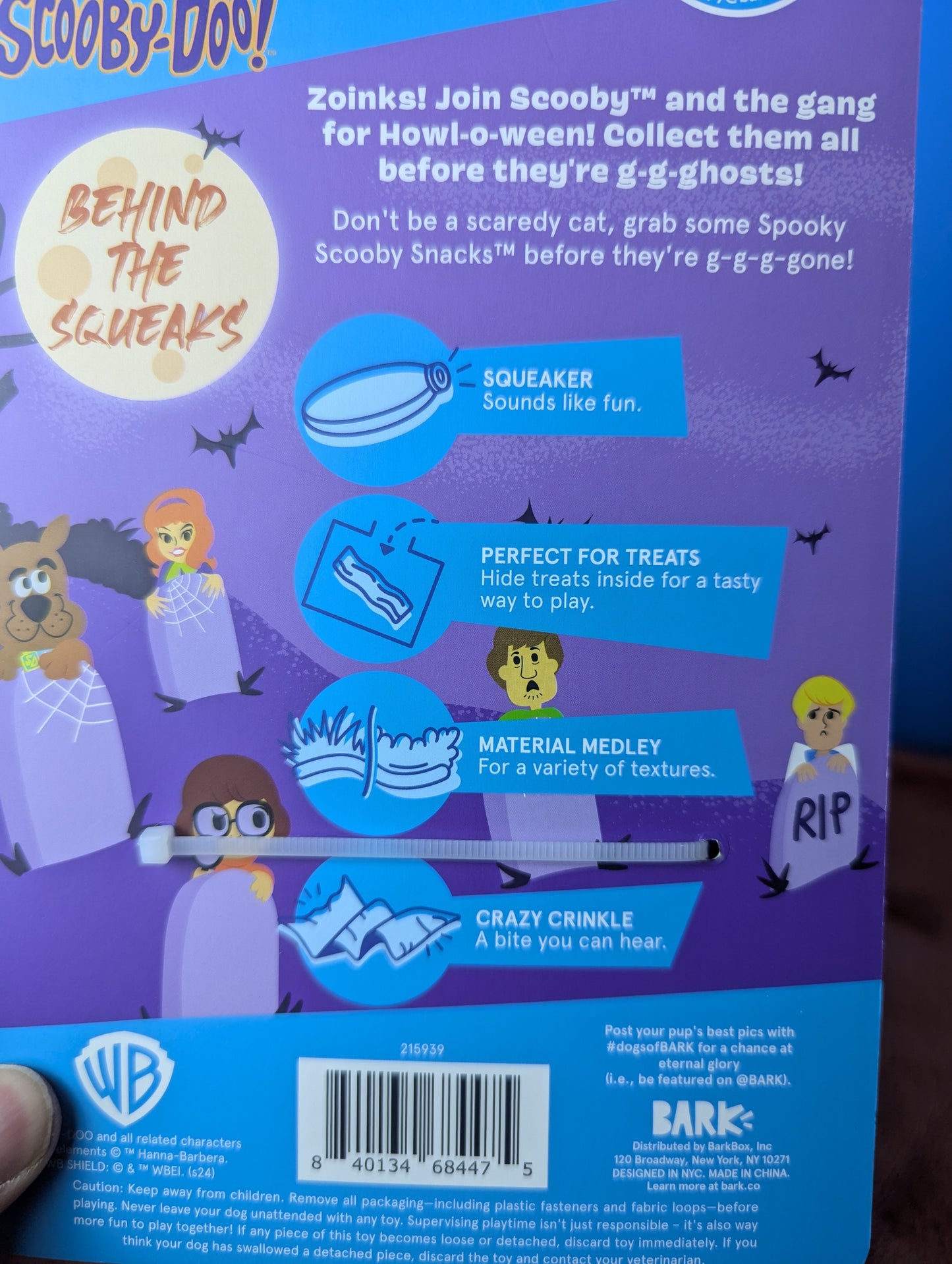 Barkbox Spooky Scooby Snacks