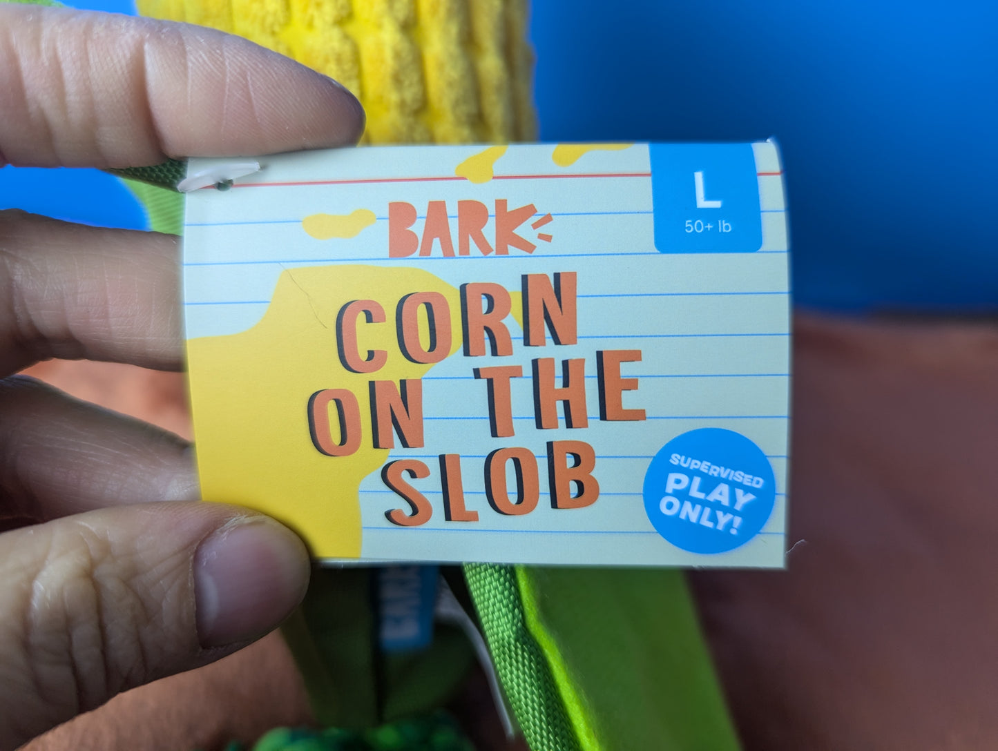 Barkbox Corn On The Slob