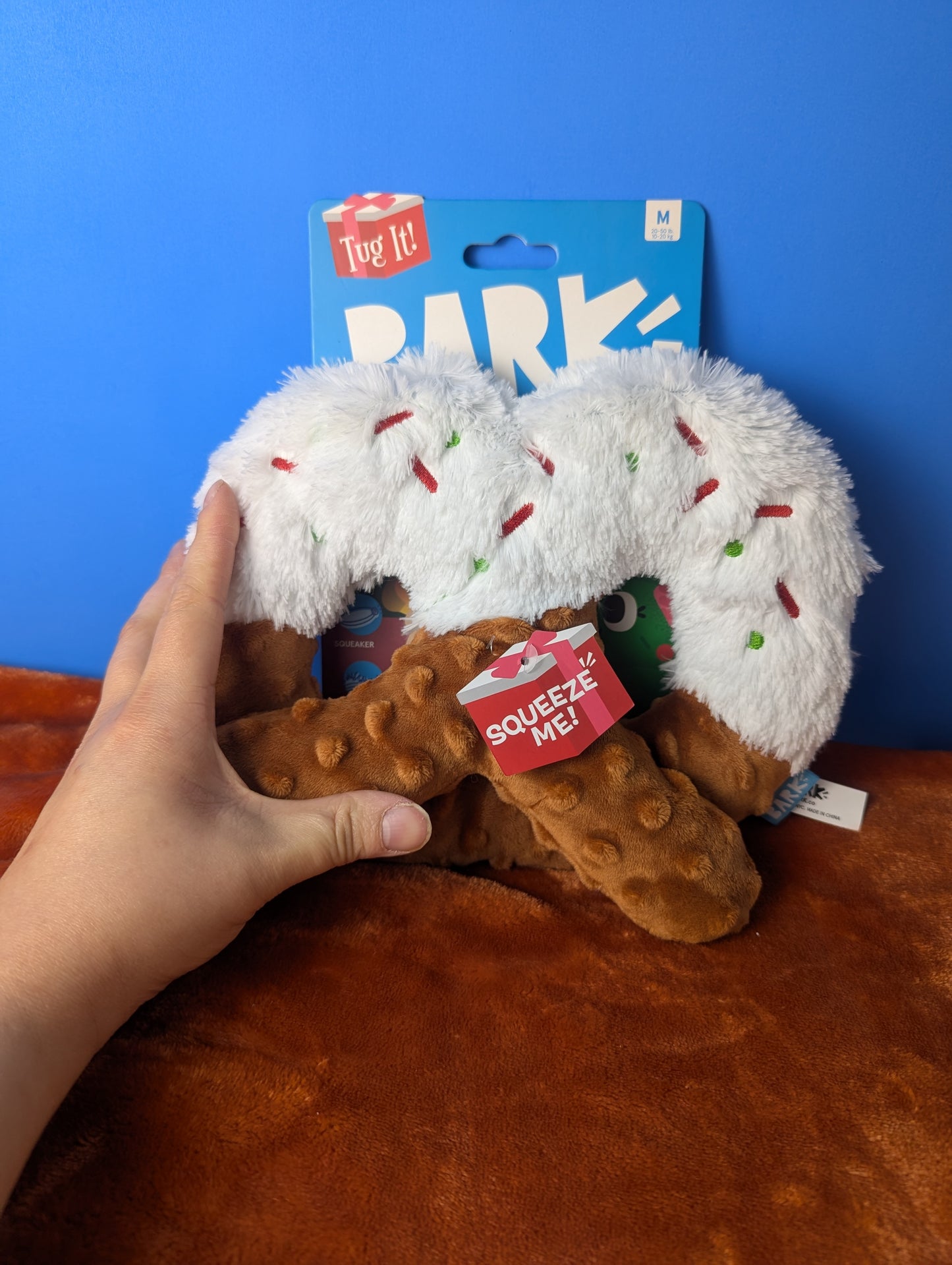 Barkbox White Christmas Pretzel