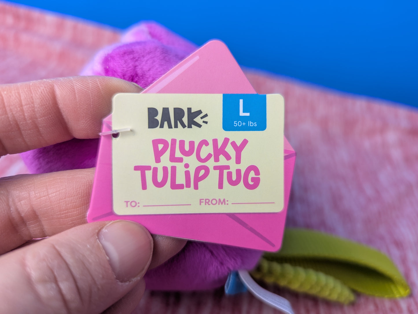 BarkBox Plucky Tulip Tug