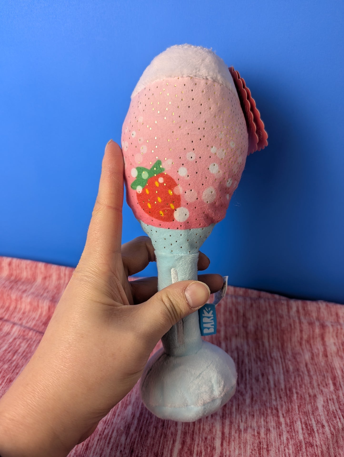 BarkBox Rose Chompagne Flute