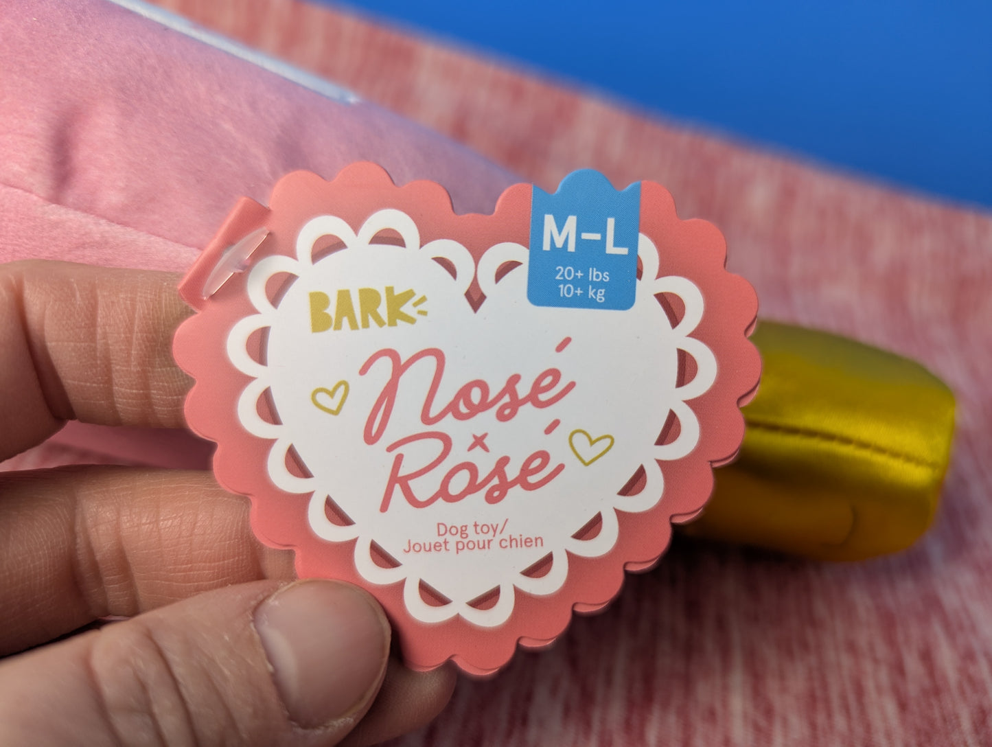 BarkBox Nose Rose