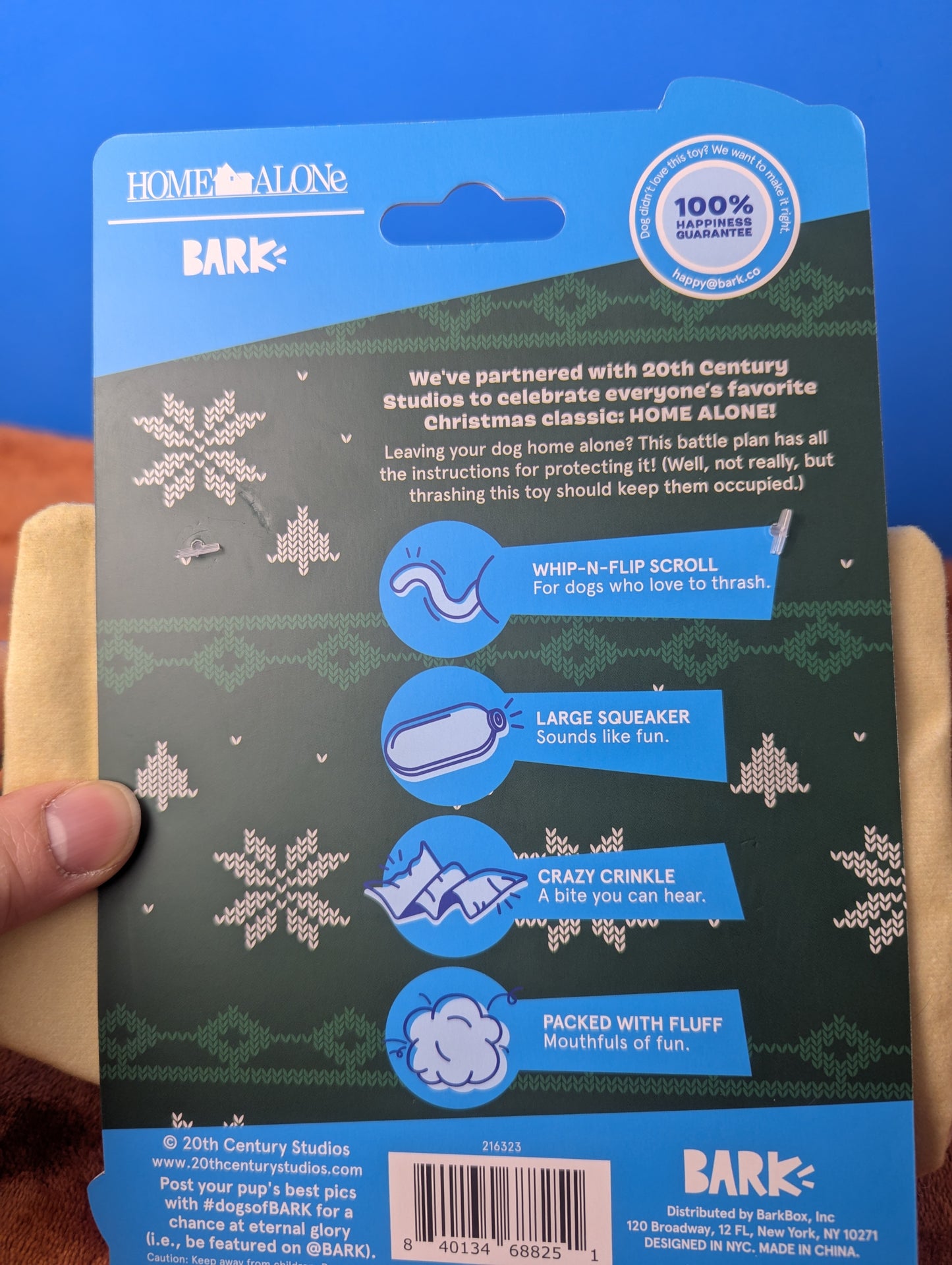 BarkBox Battle Plan Scroll