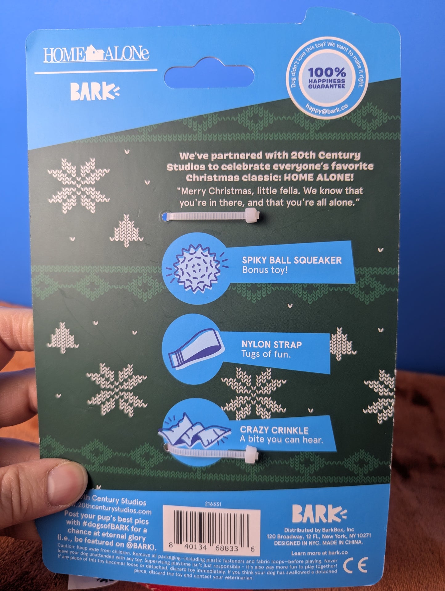 Barkbox Kevin 's Chrismutts Ornament