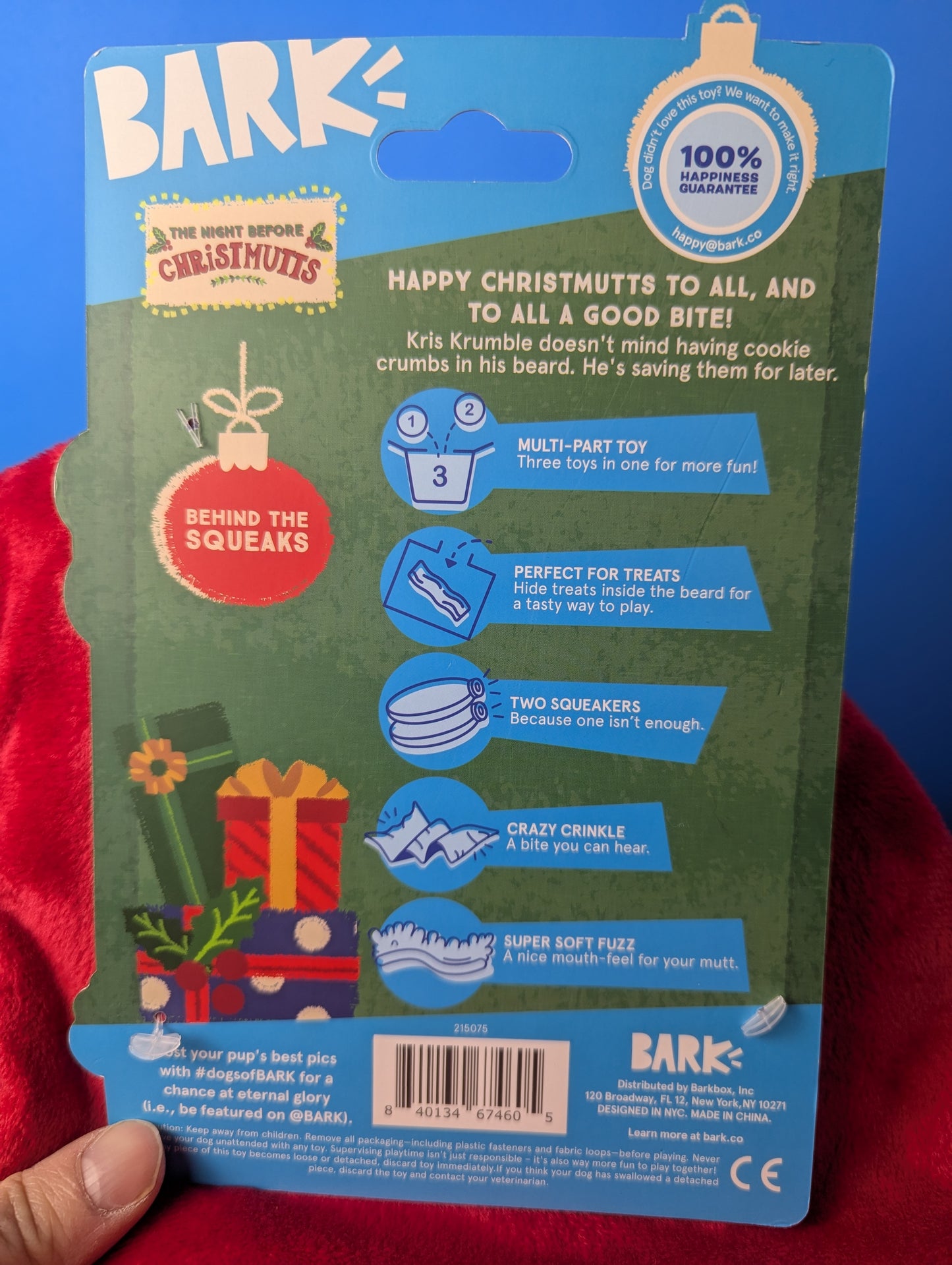 Barkbox Kris Krumble