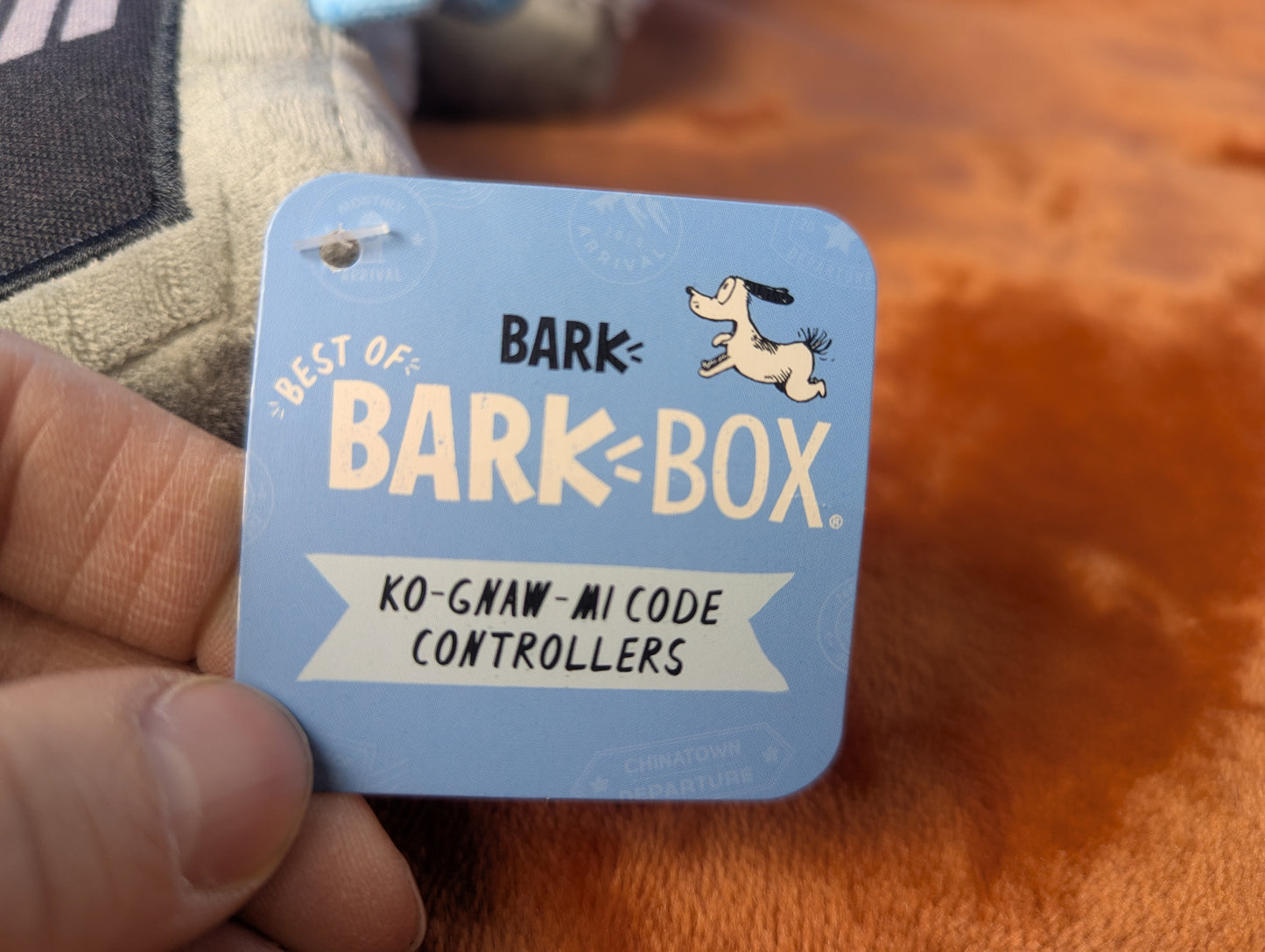 BarkBox Ko-gnaw-mi code controllers