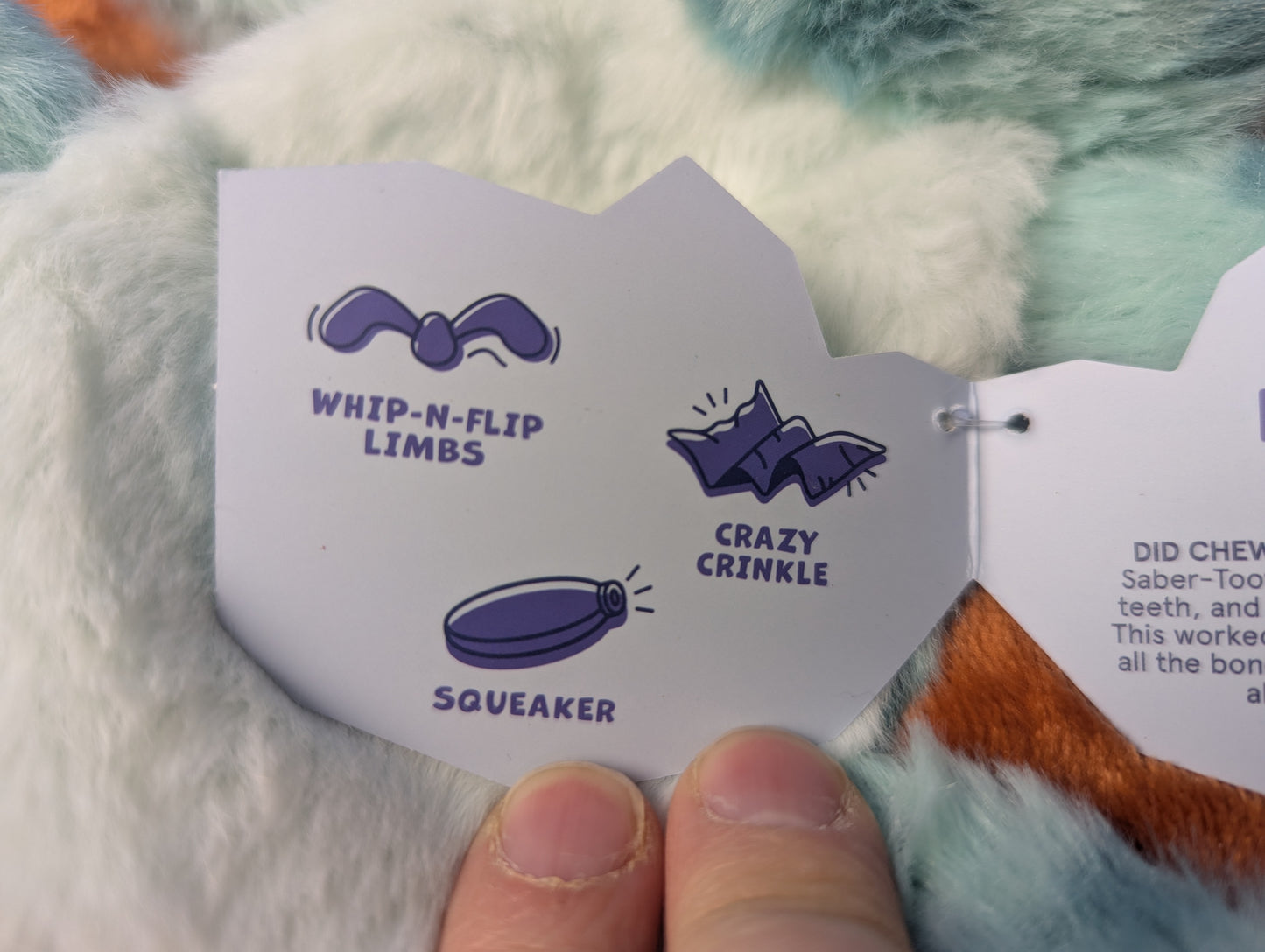 BarkBox Slobber-tooth Tiger