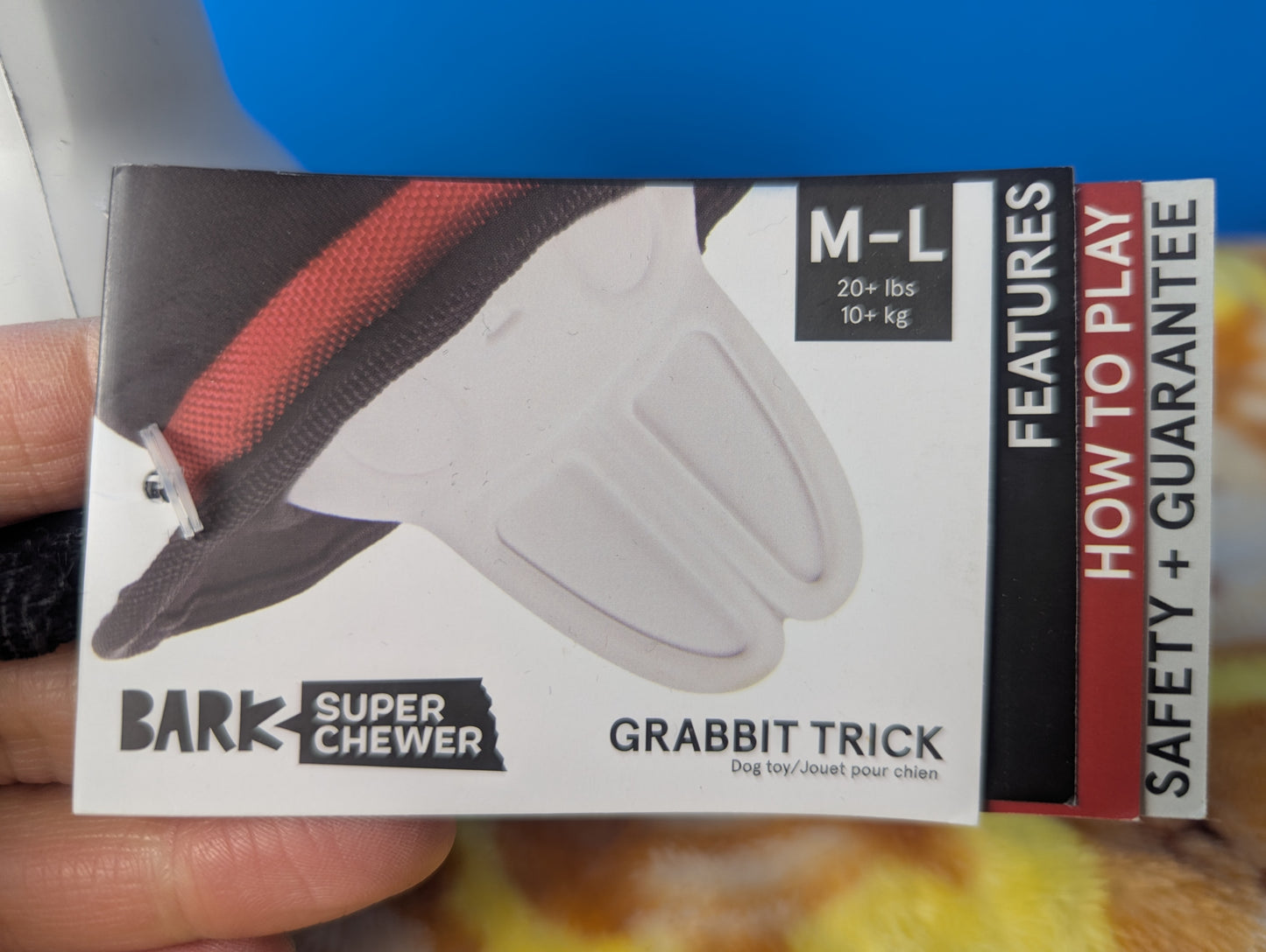 BarkBox Grabbit Trick