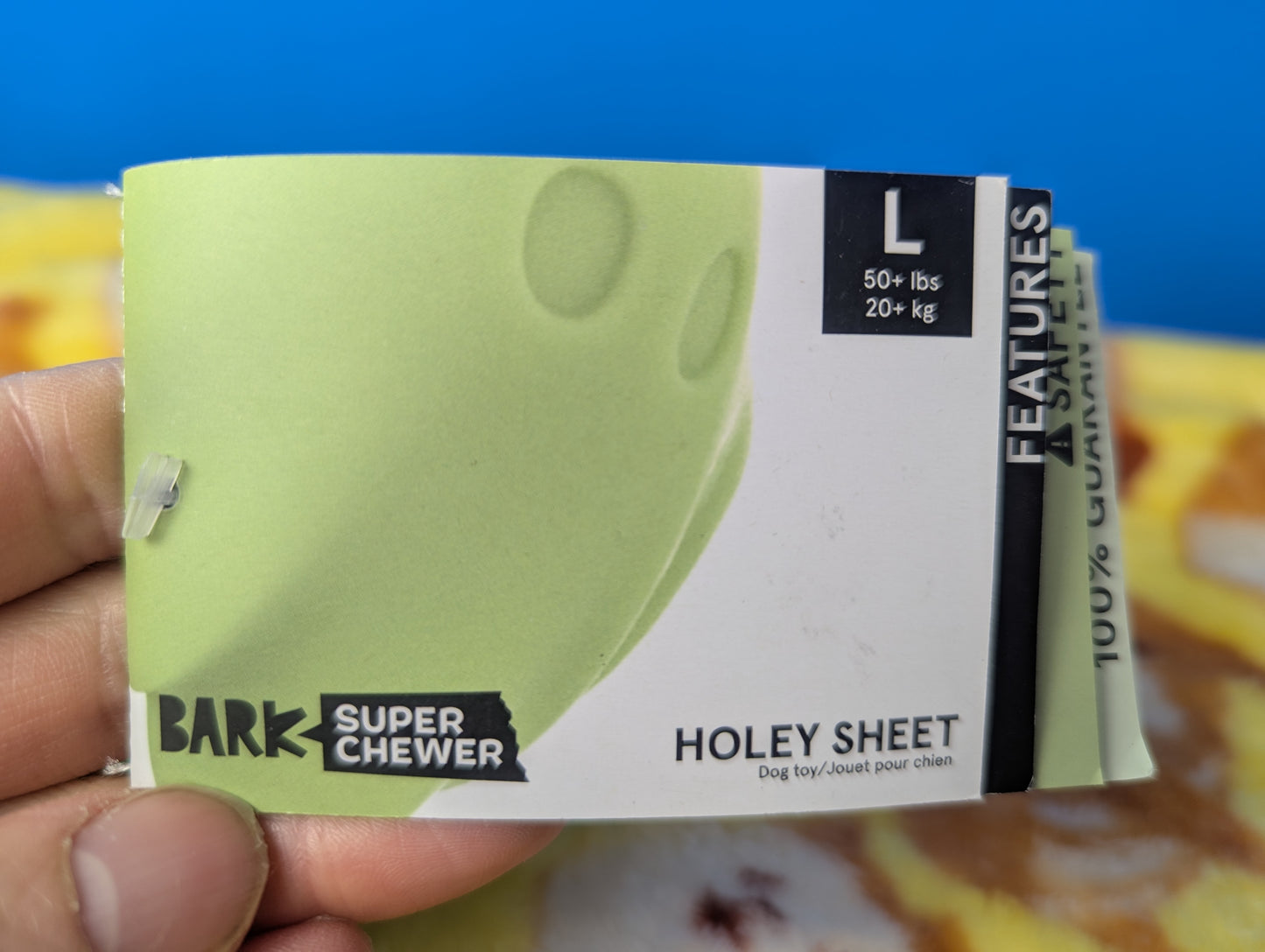 BarkBox Holey Sheet
