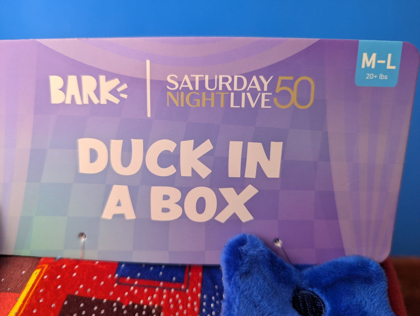 BarkBox SNL Duck in a Box