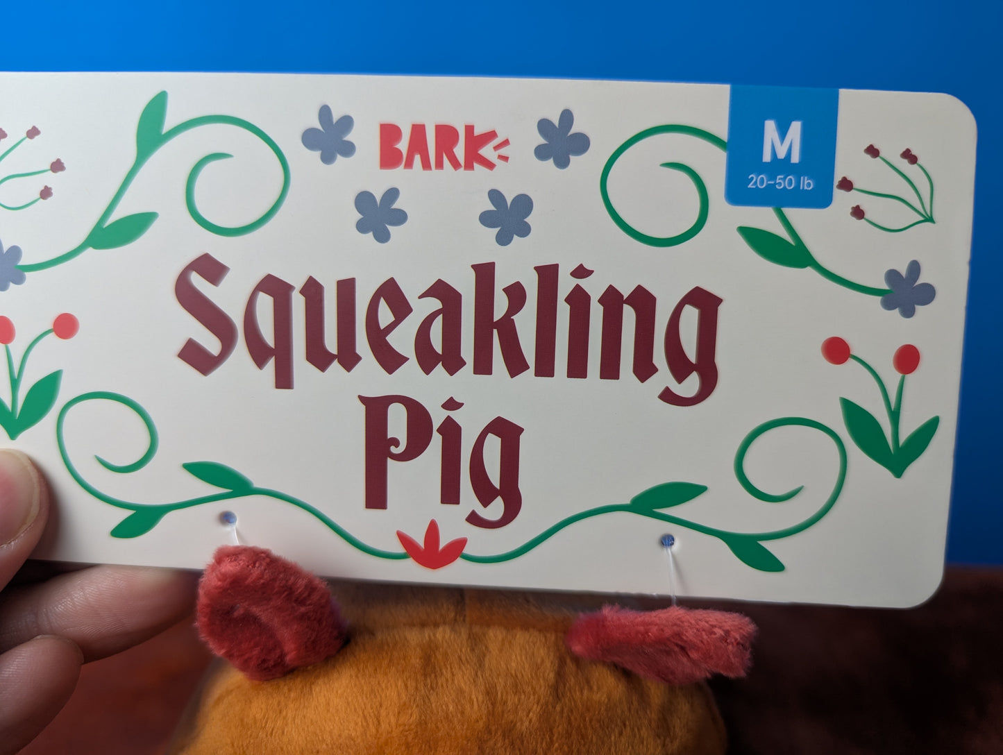 Barkbox Squeakling Pig