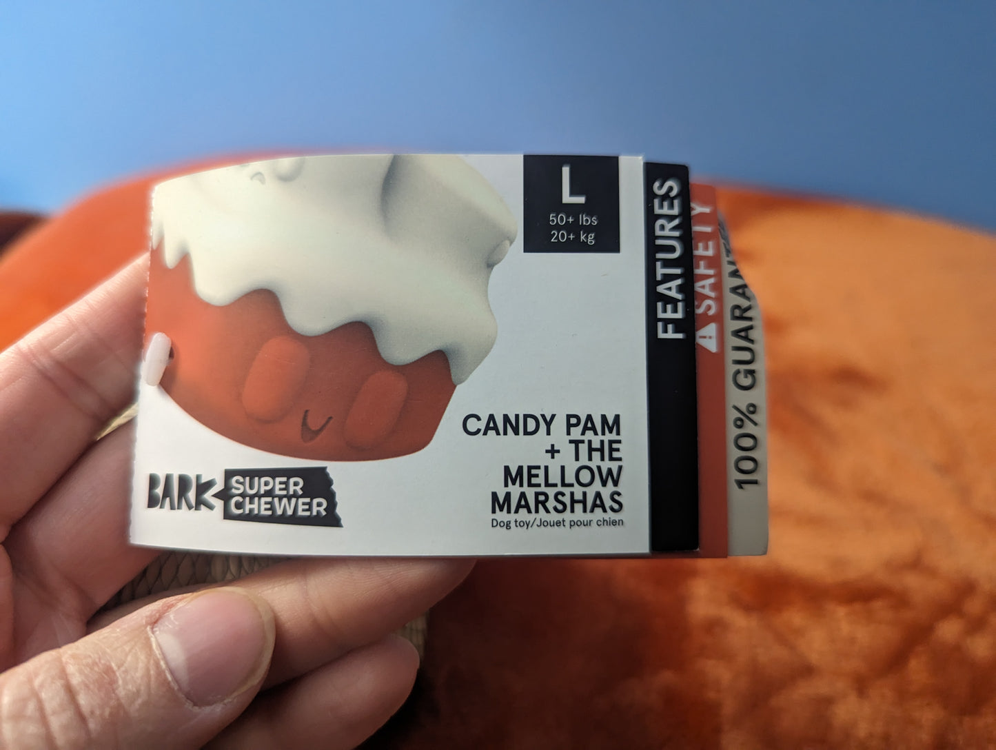 BarkBox candy pam and the mellow Marshas