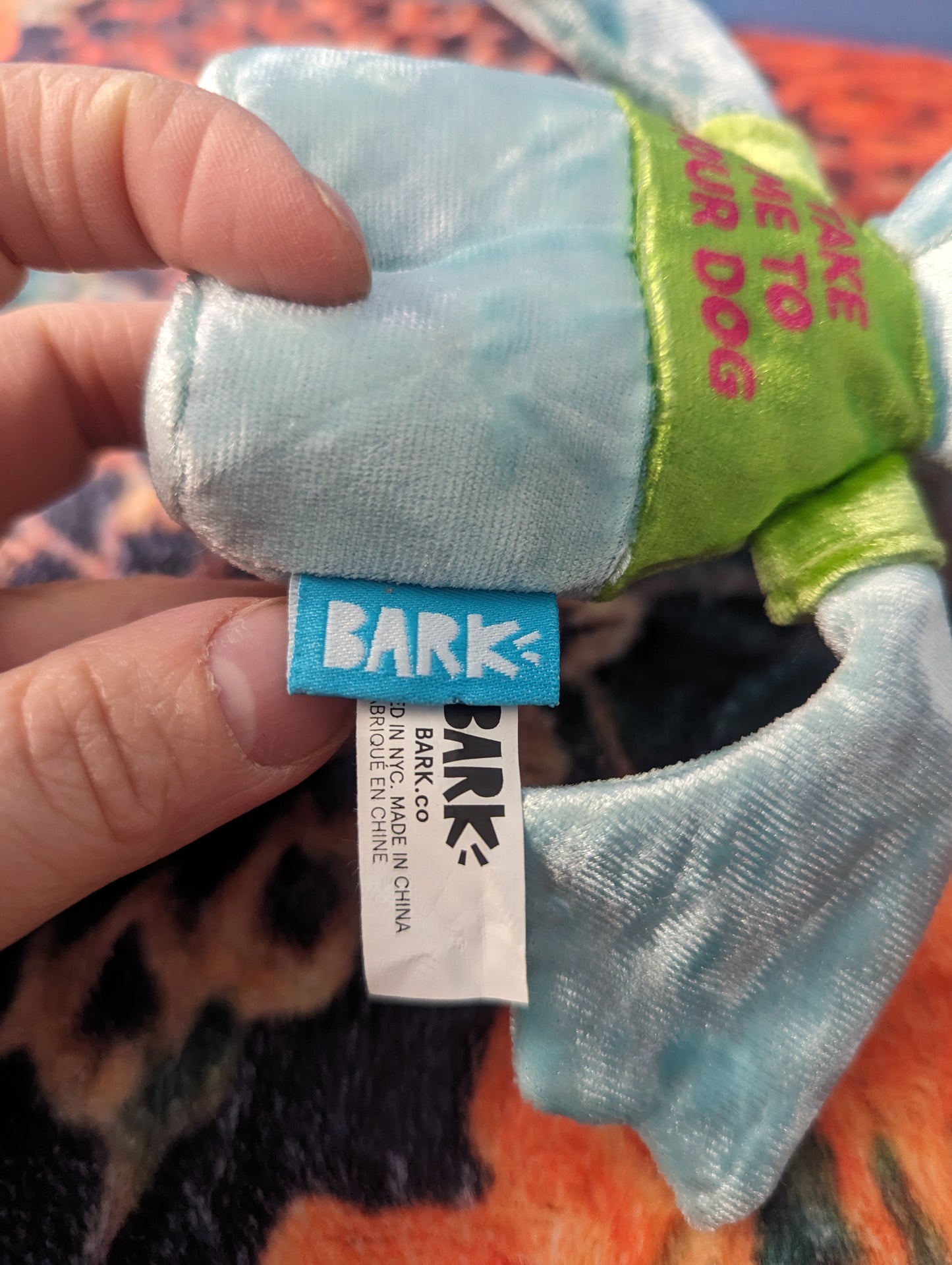 BarkBox A. R. F. Alien retriever friend