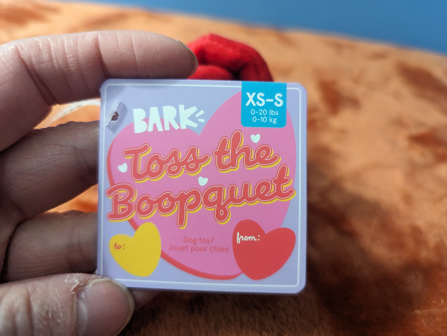 BarkBox toss the boopquet