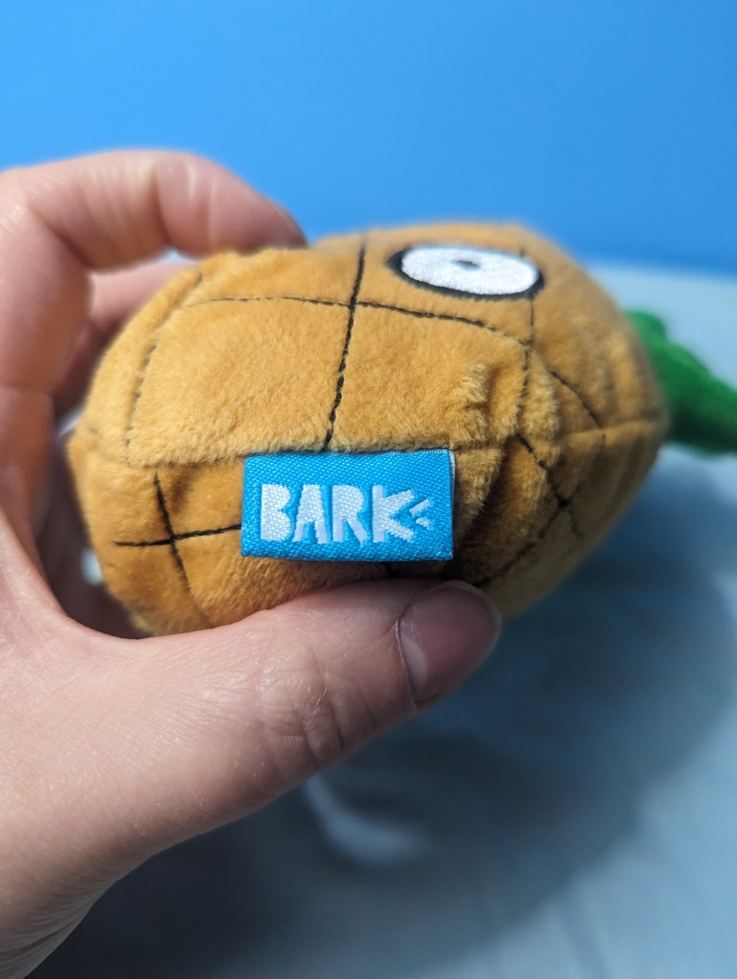 Barkbox Penny the pineapple