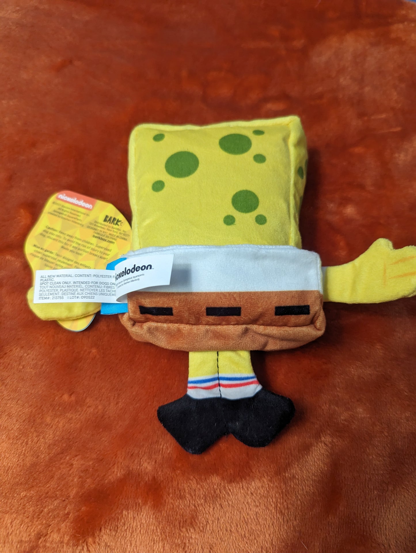 BarkBox SpongeBob Squarepantsed