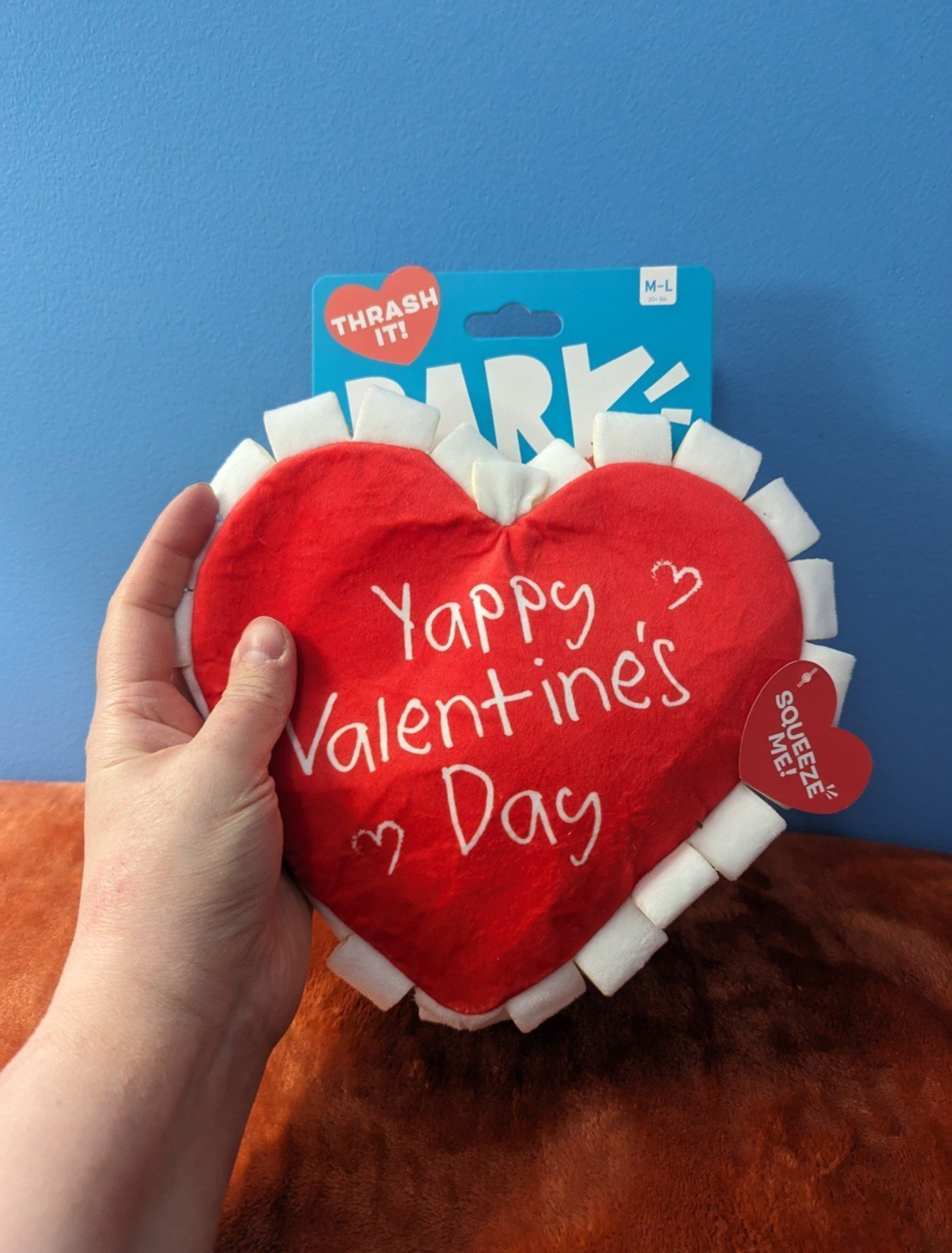 BarkBox Be Mine Growlentine