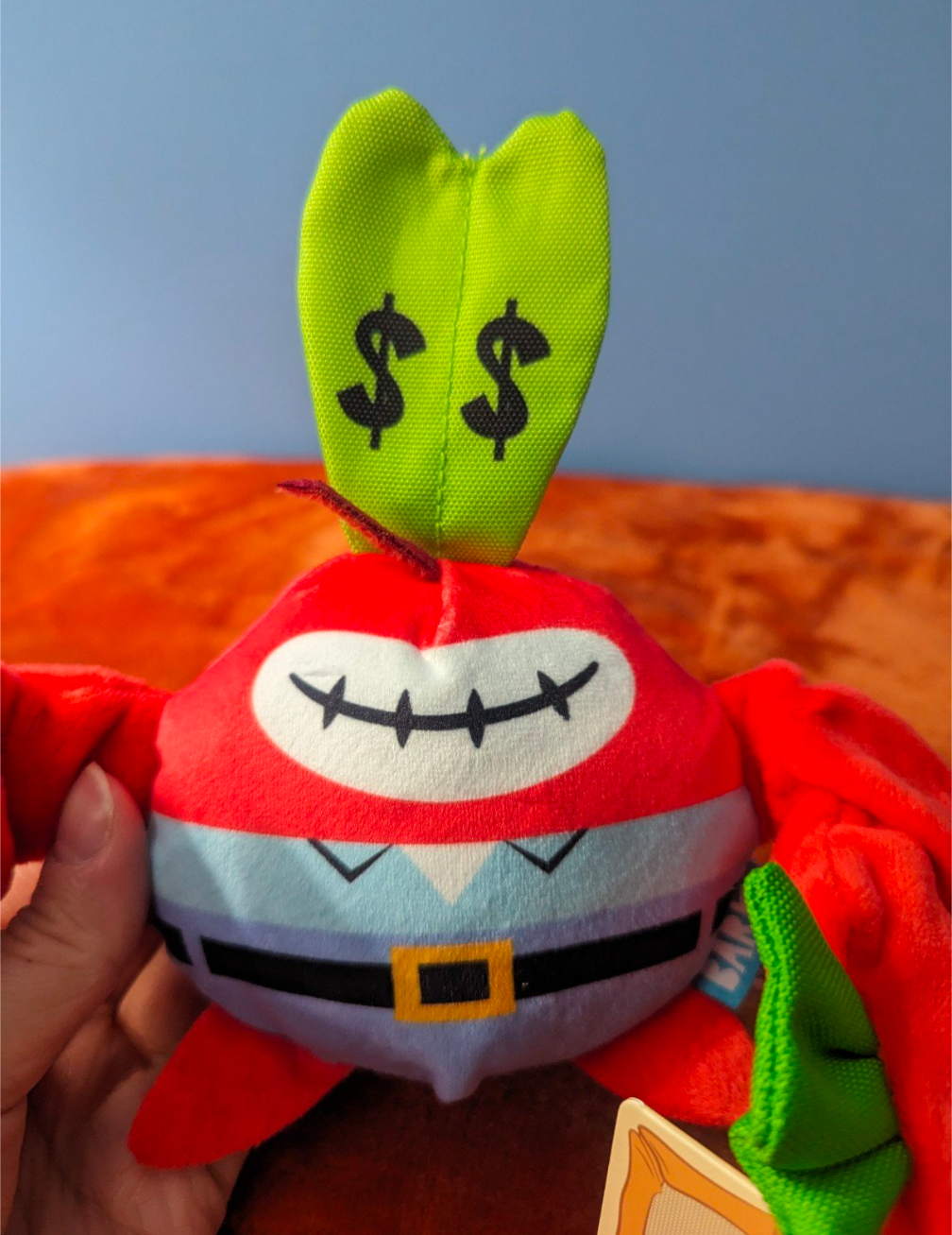 BarkBox Money Tugging Mr. Krabs