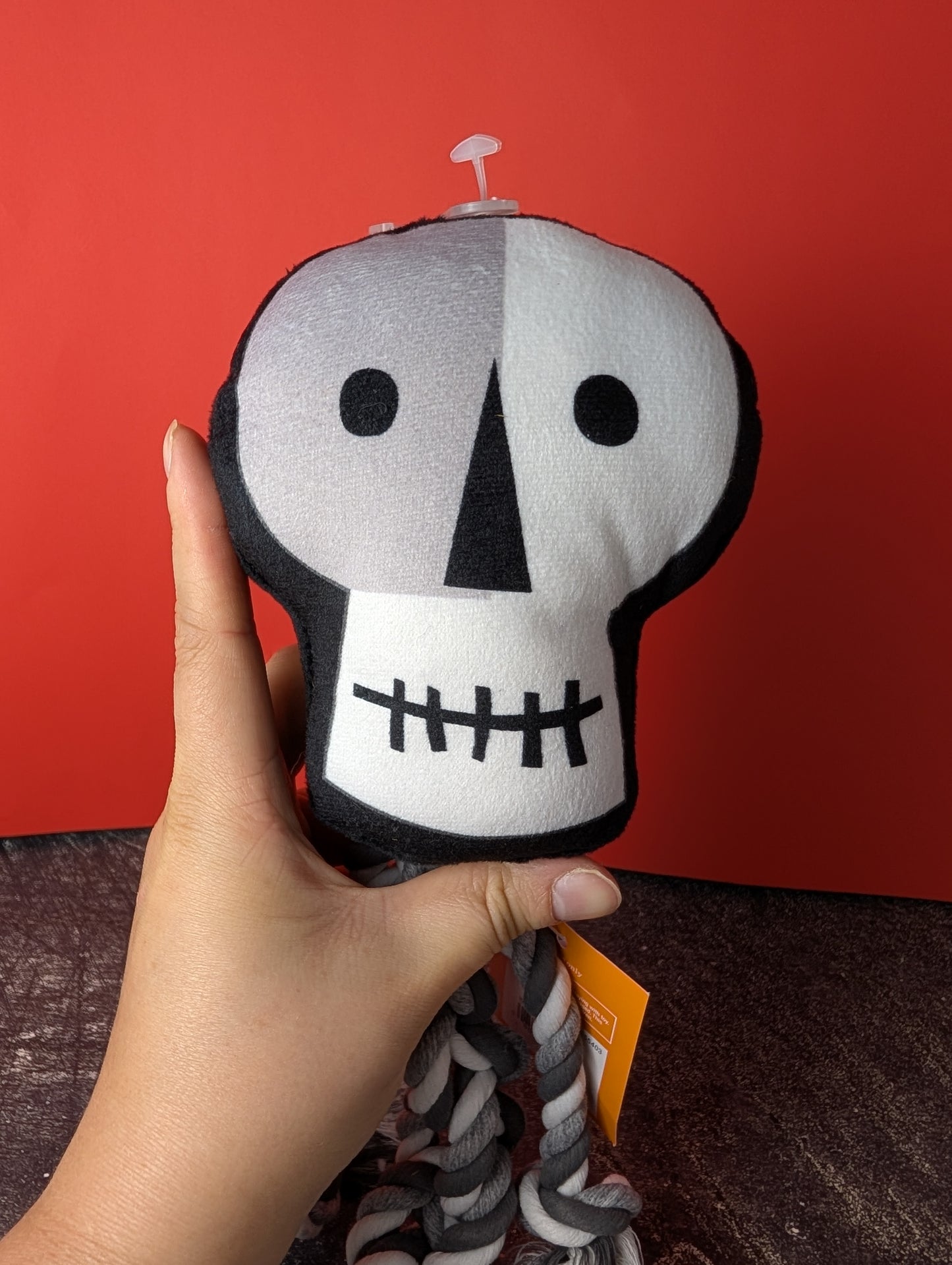 Hyde and Eek skeleton rope toy