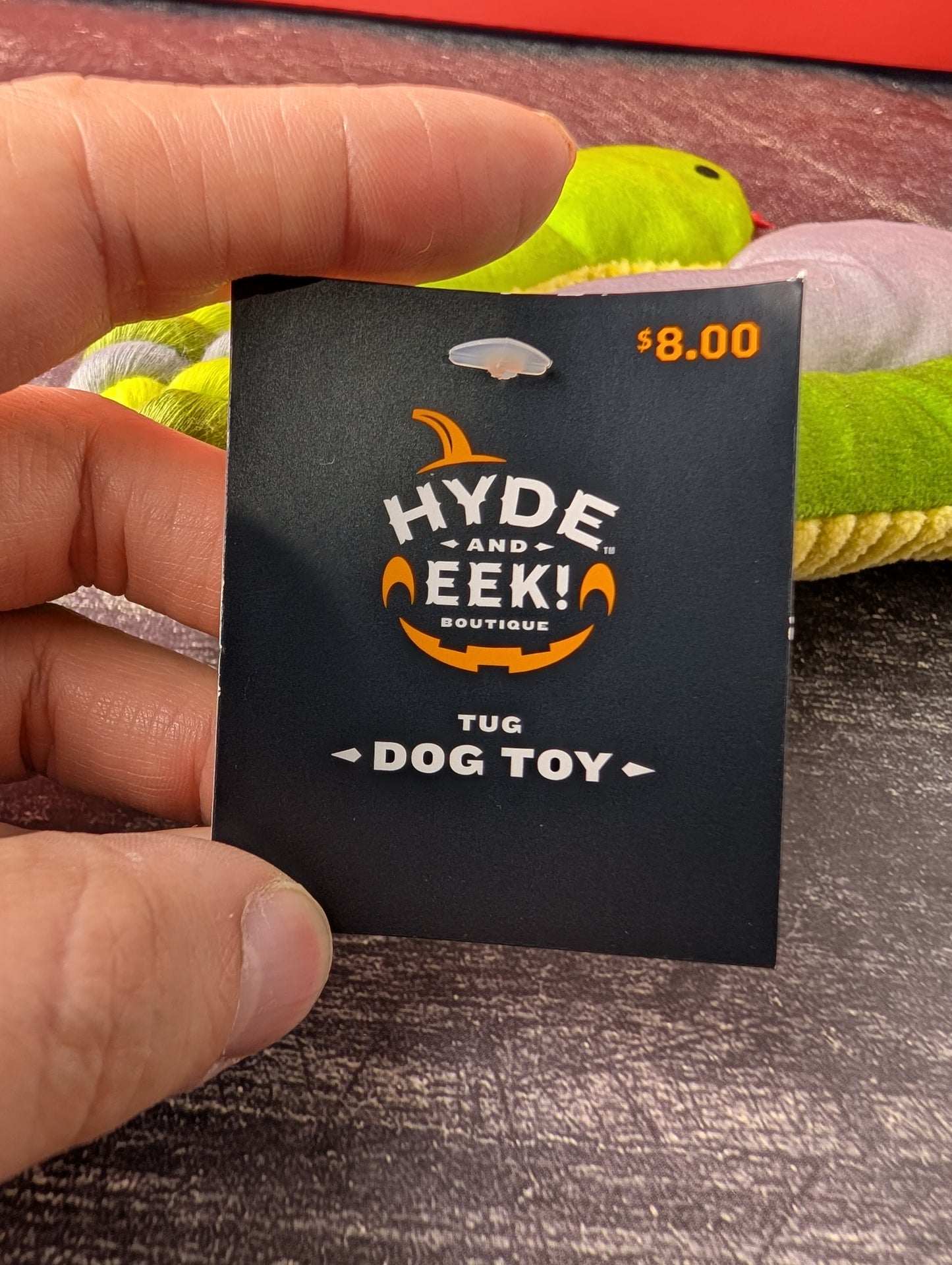 Hyde and Eek three Headed snake rope toy