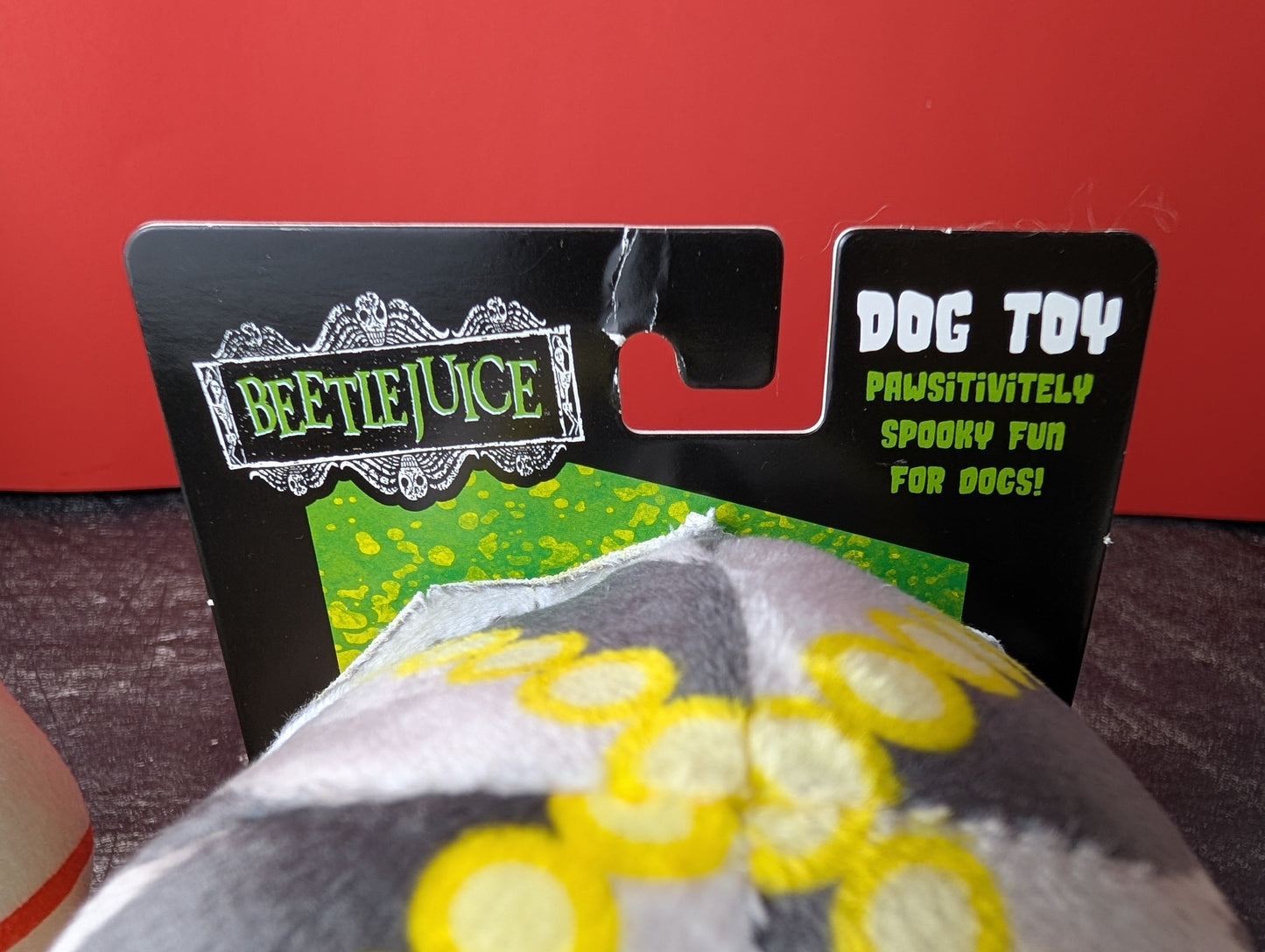 Beetlejuice 14" Carnival Rope Dog Toy