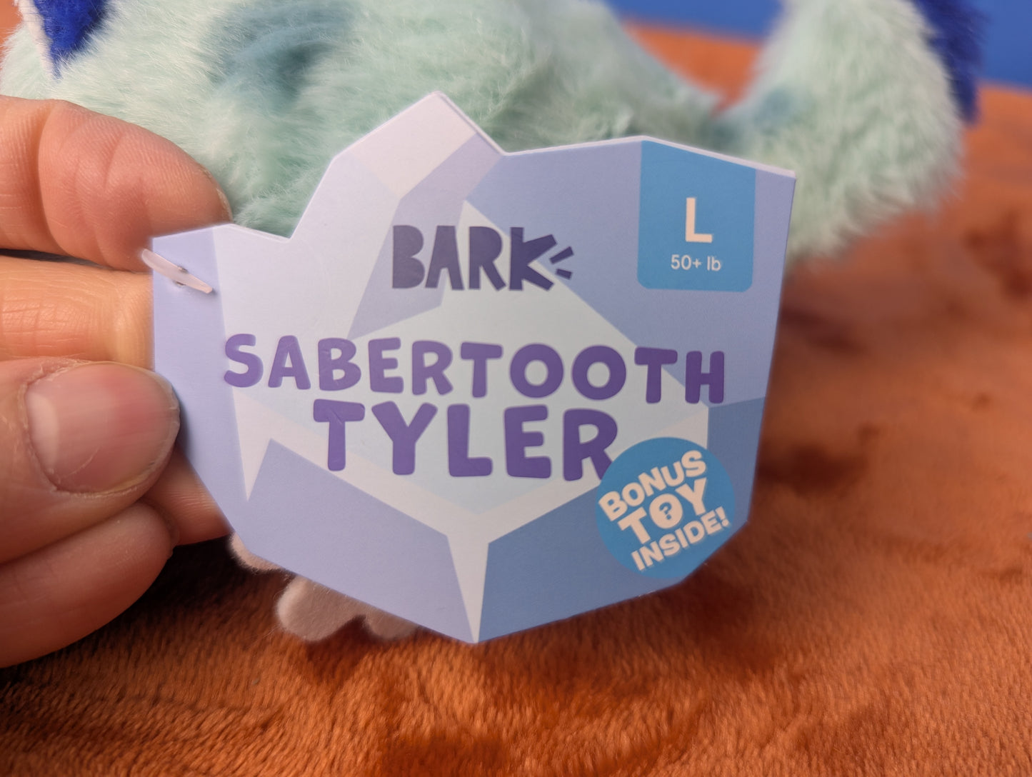 BarkBox Sabertooth Tyler