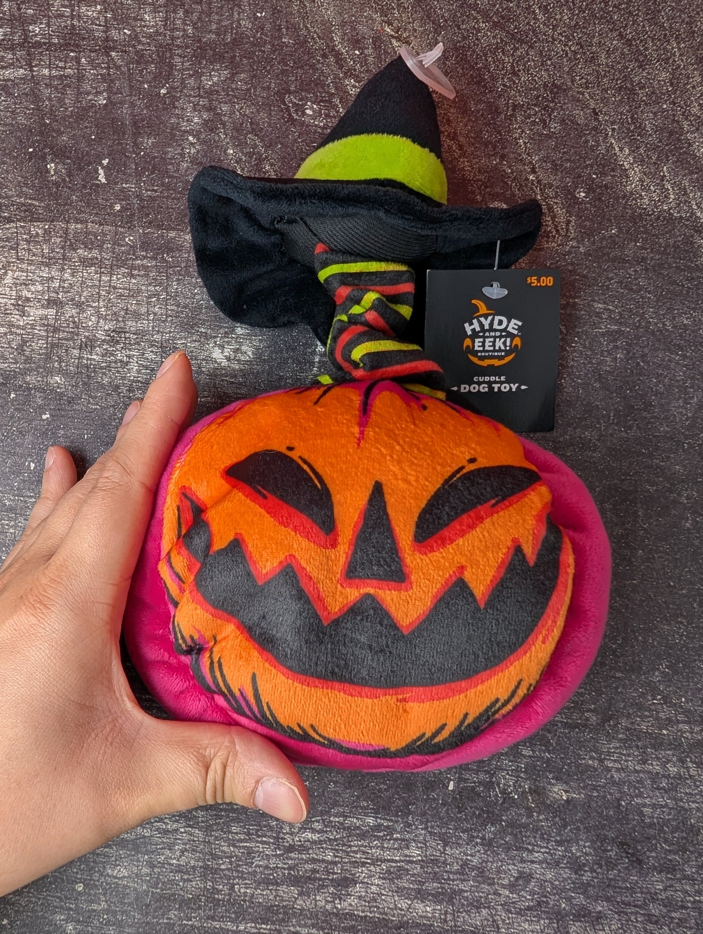 Hyde and Eek Jack-o'-lantern witch