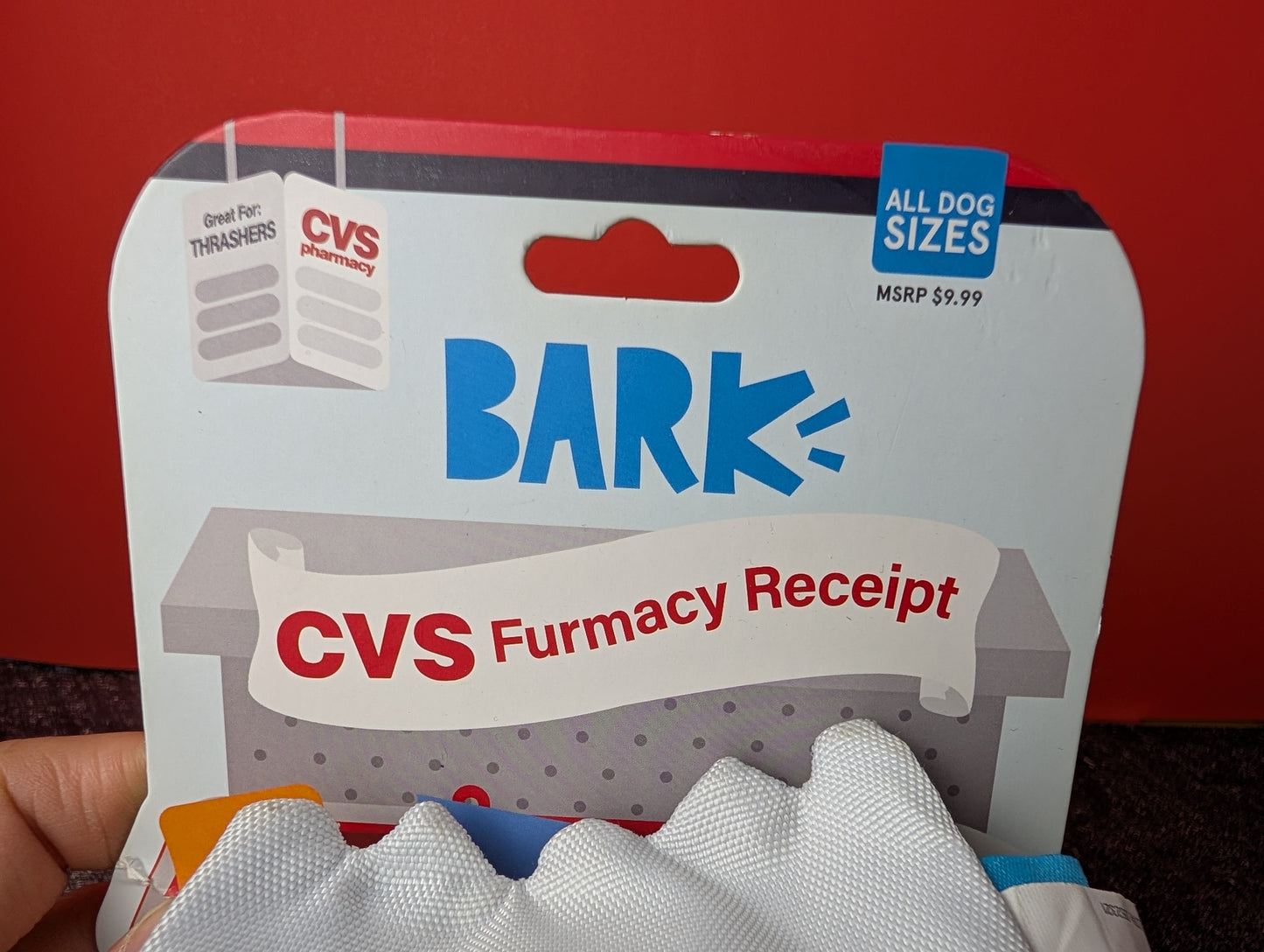 BarkBox CVS Furmacy Receipt