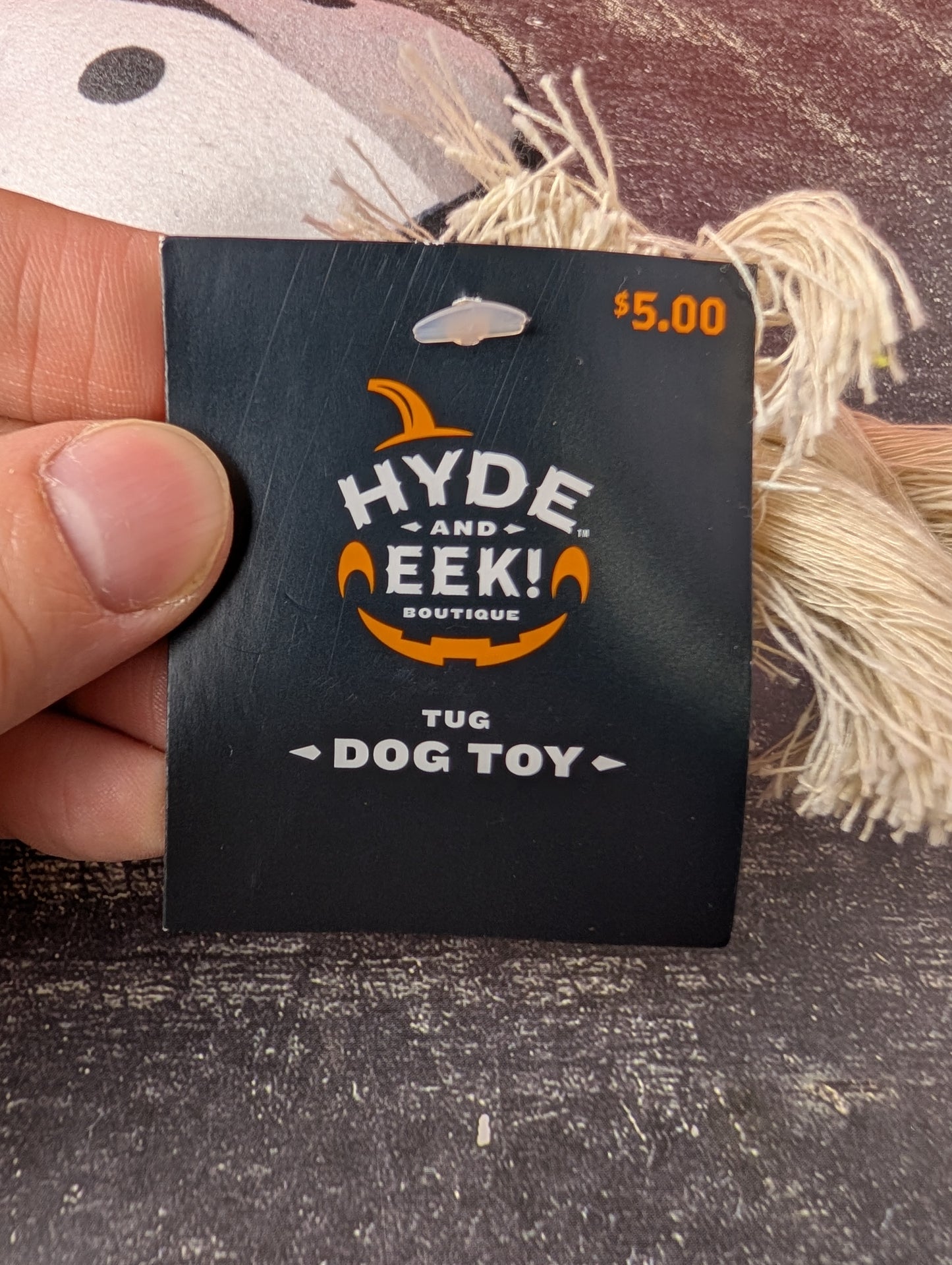 Hyde and Eek skeleton rope toy