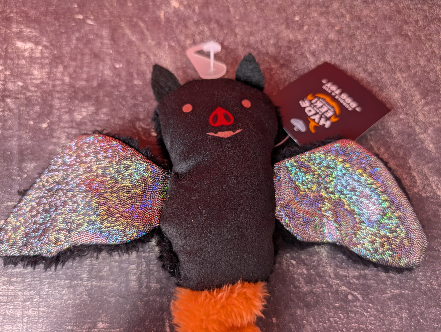 Hyde and Eek cauldron and bat