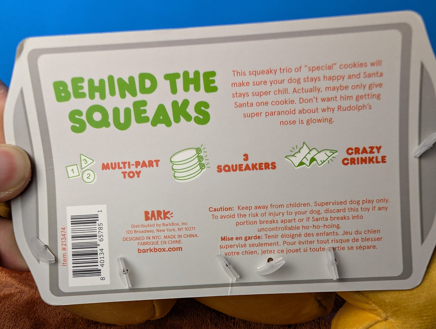 Bark box Santa's edibles