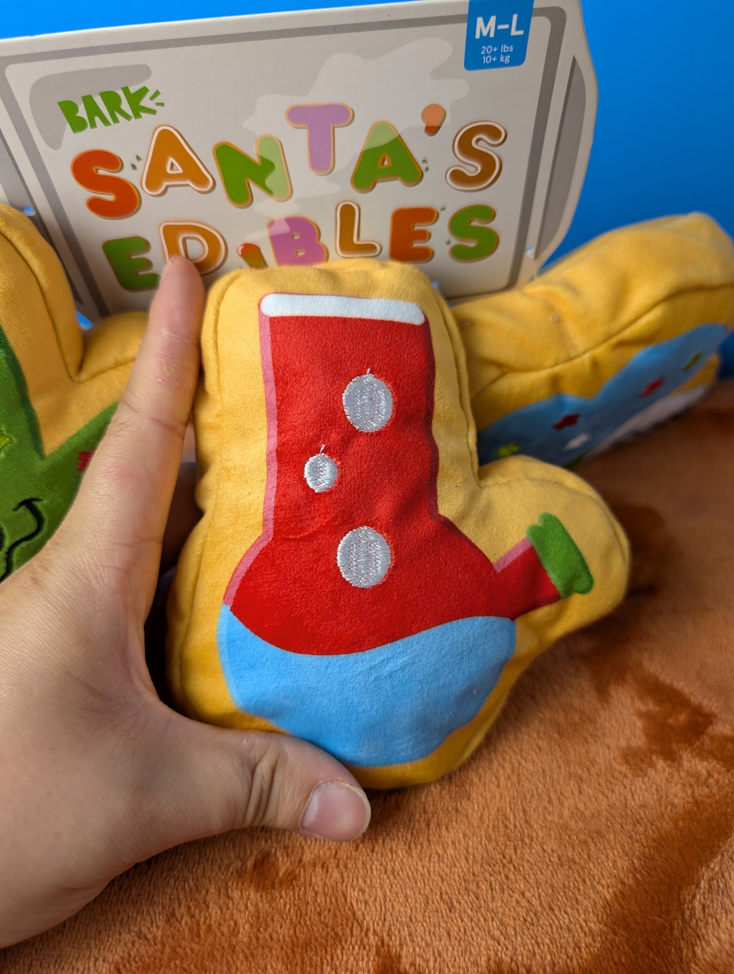 Barkbox Santa's edibles