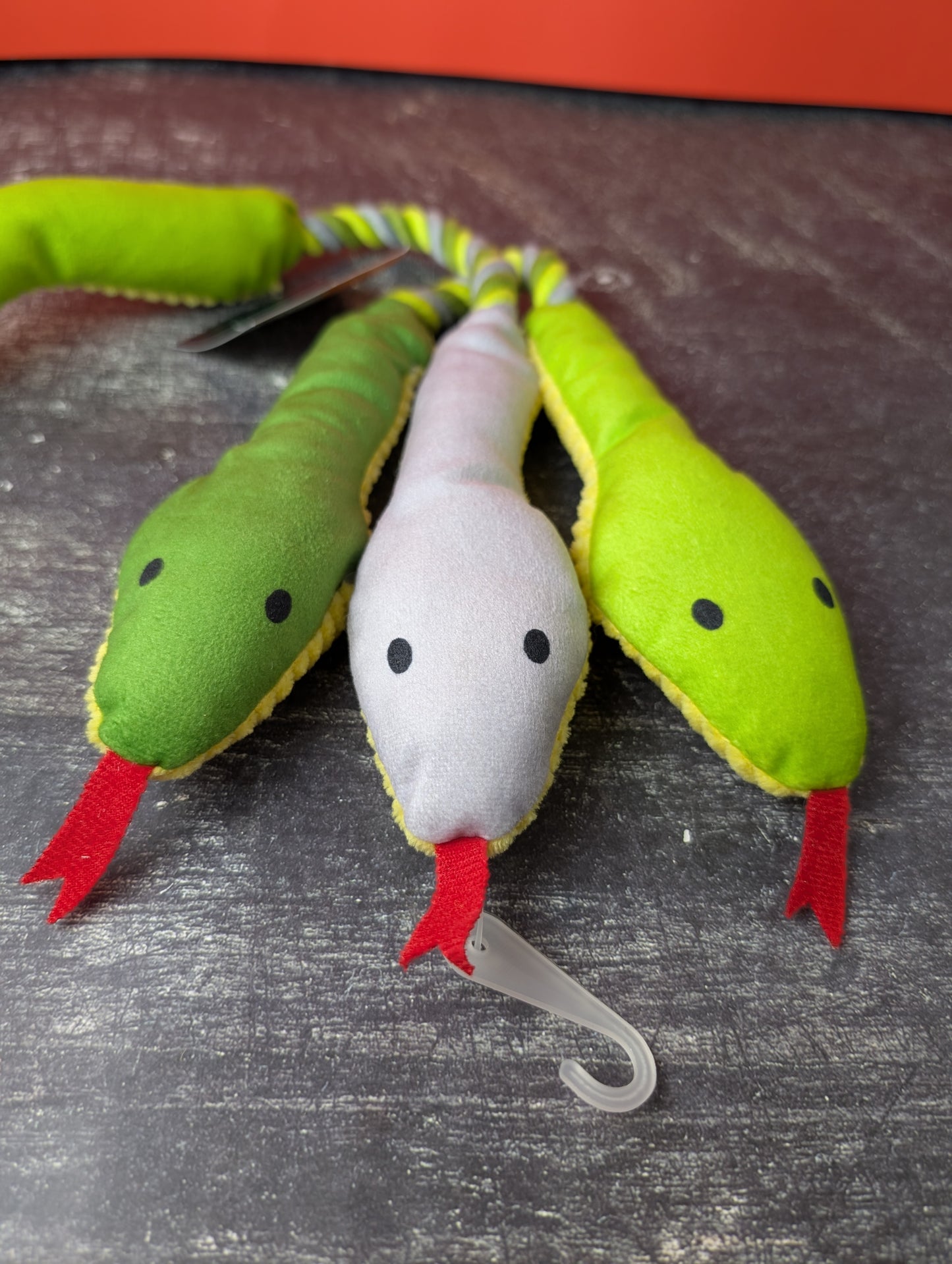 Hyde and Eek three Headed snake rope toy